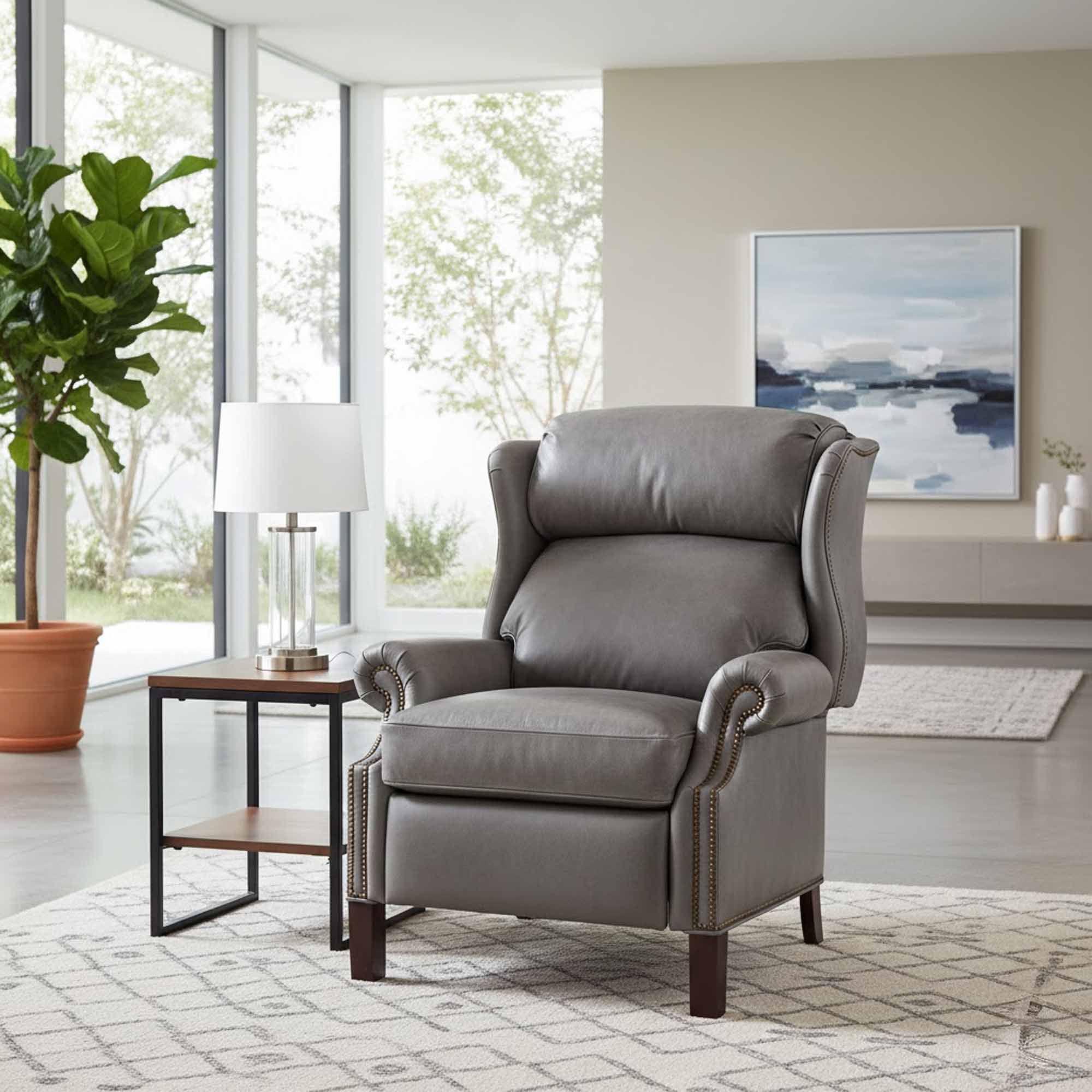 Sarlo Leather Recliner - Image 4