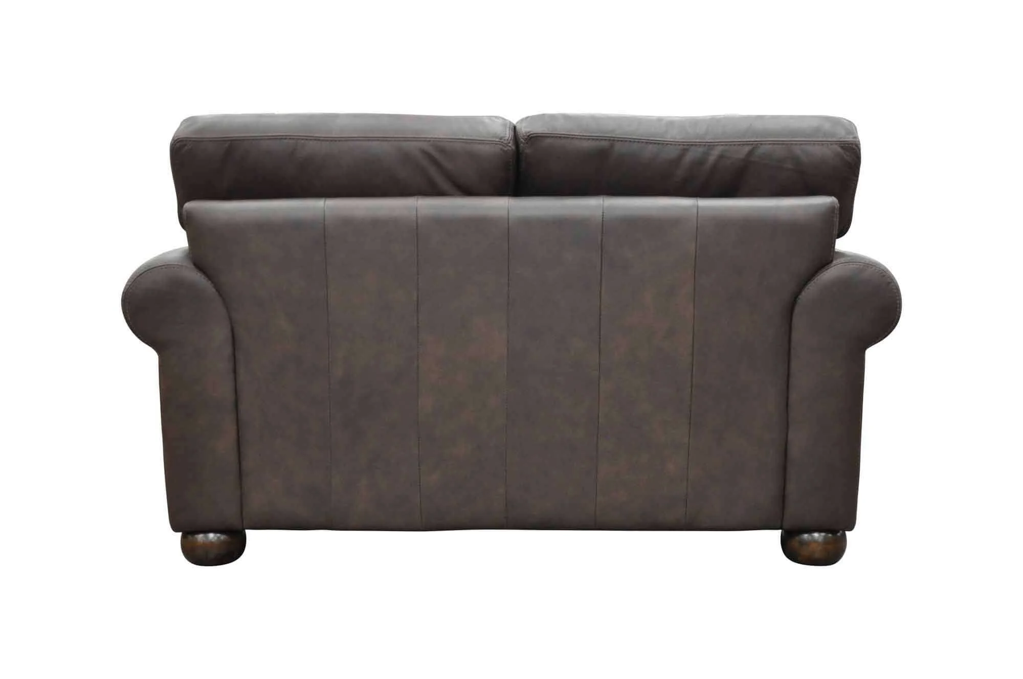 Savannah Leather Loveseat - Image 5