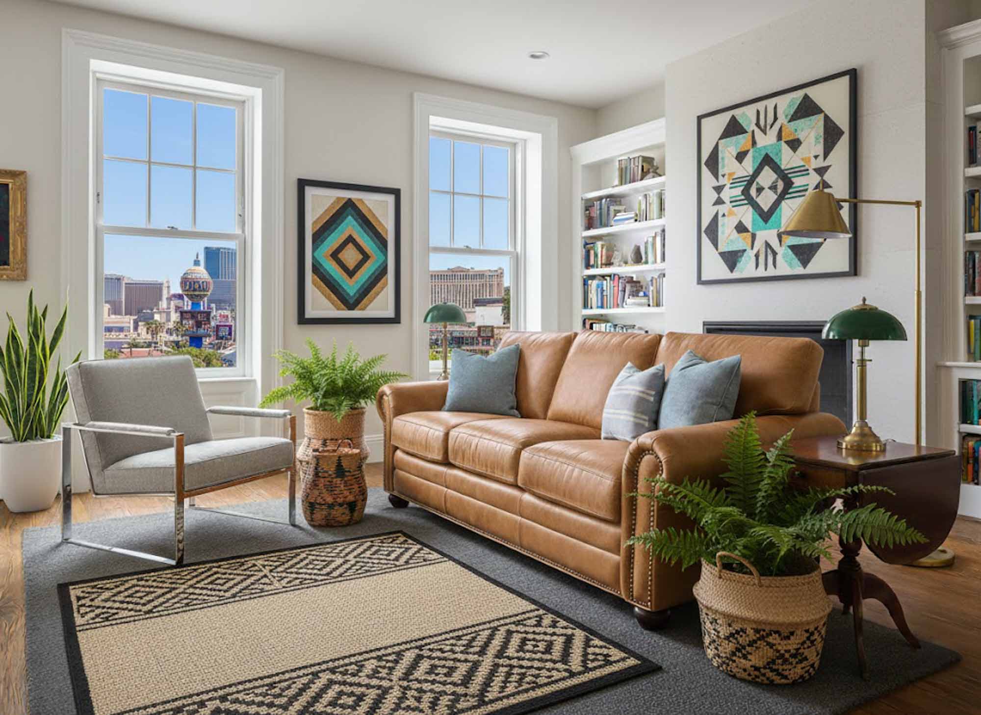 Savannah Leather Sofa - Image 10