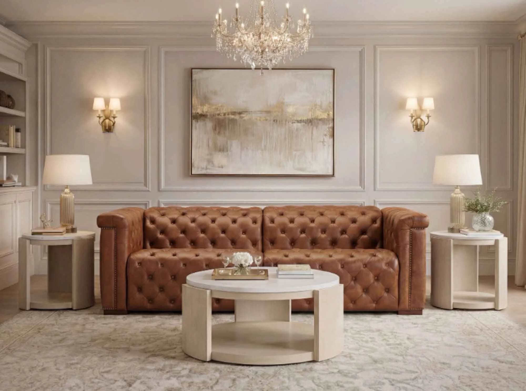 Savion Leather Power Reclining Sofa With Articulating Headrest - Image 4