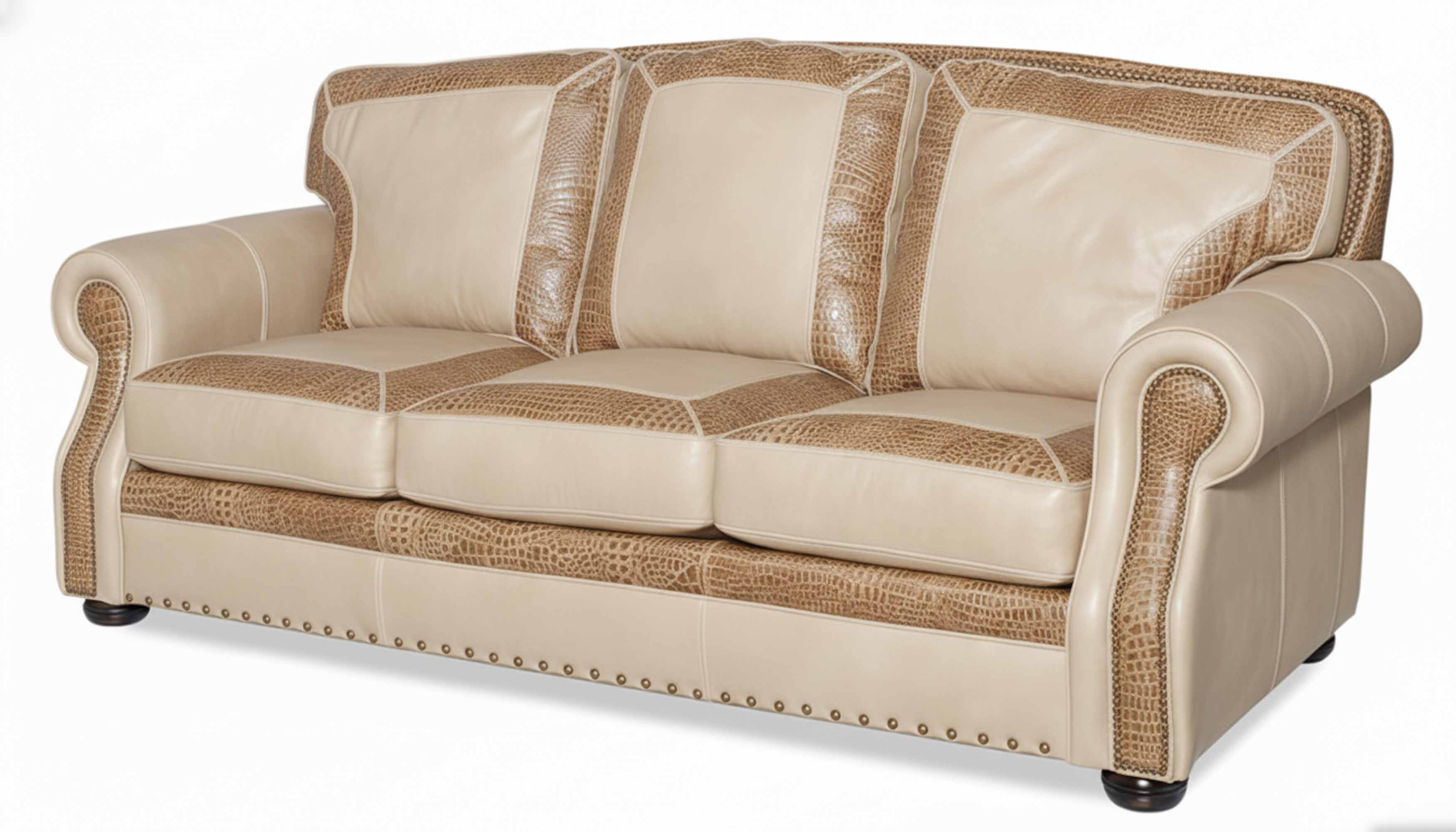Sebastian Leather Sofa - Image 4