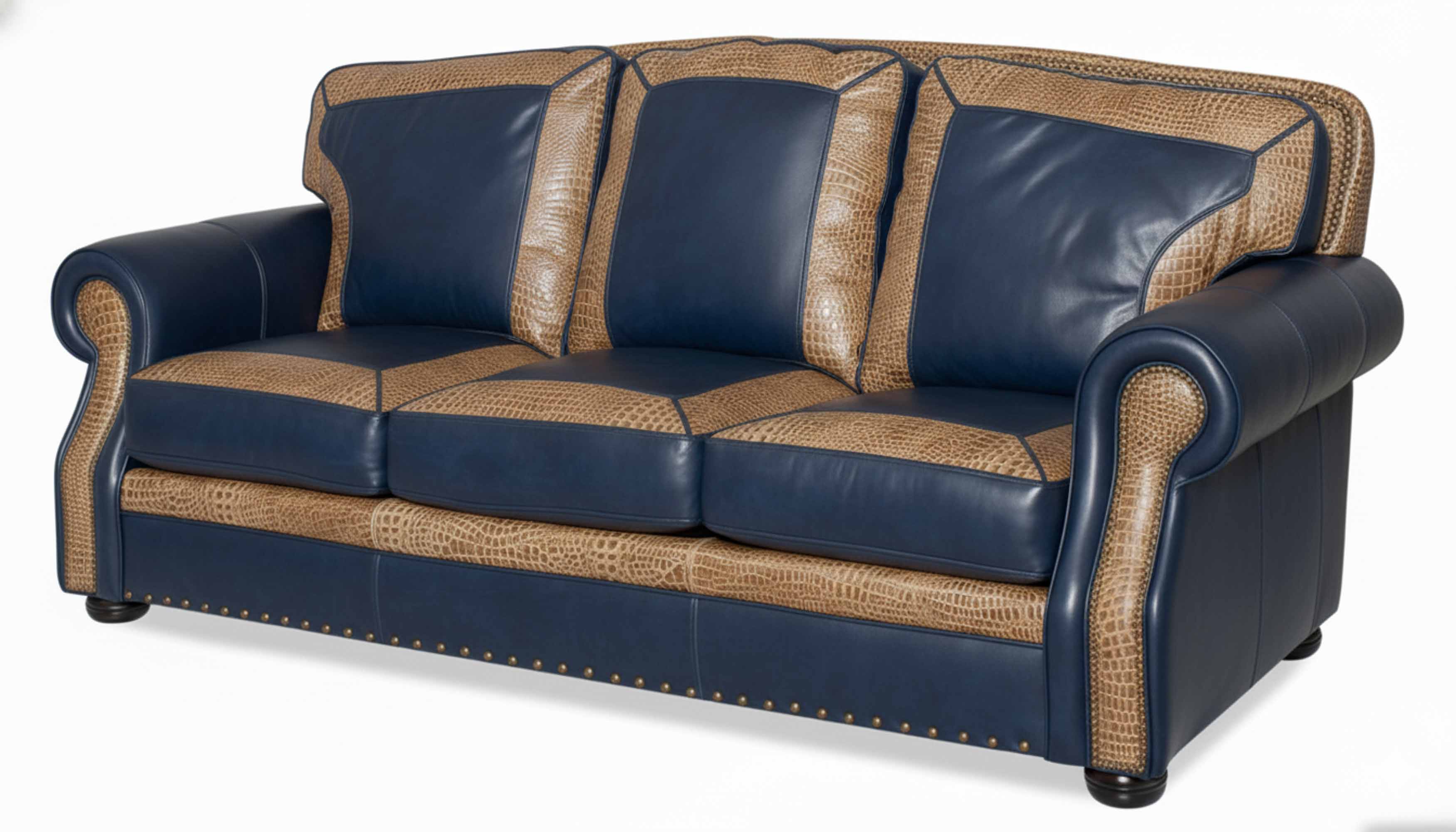 Sebastian Leather Sofa - Image 5