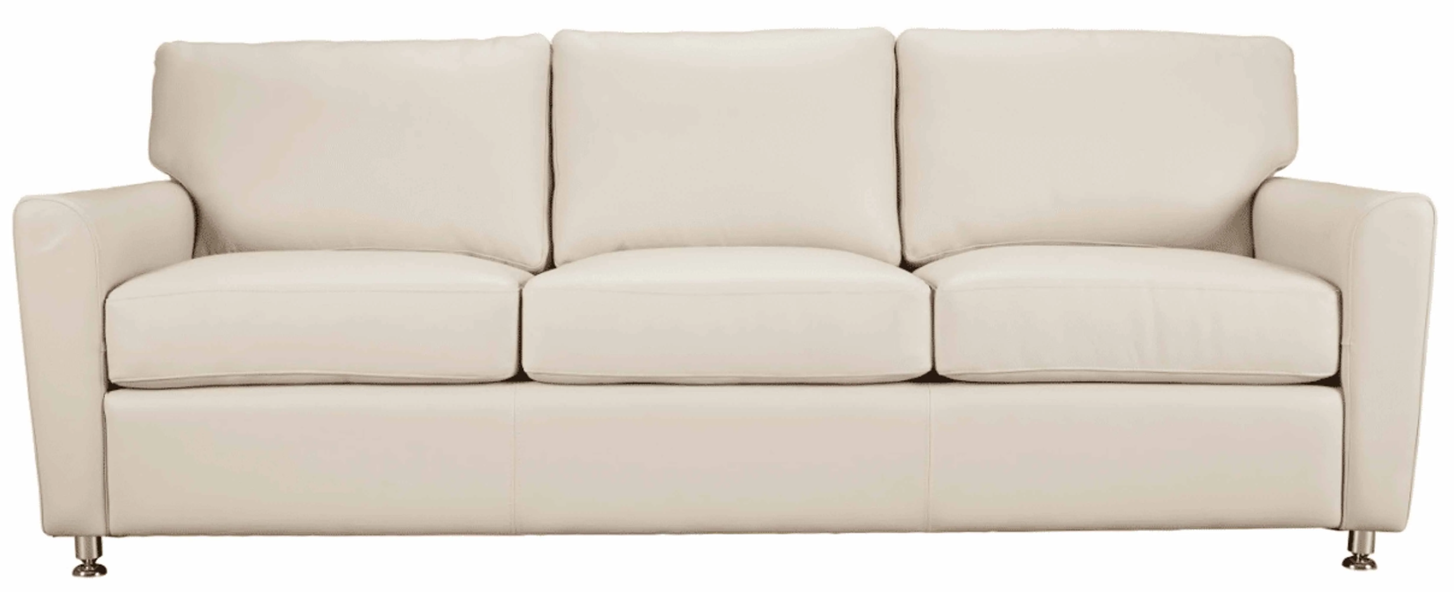 Shane Leather Full Size Sofa Sleeper - Image 2