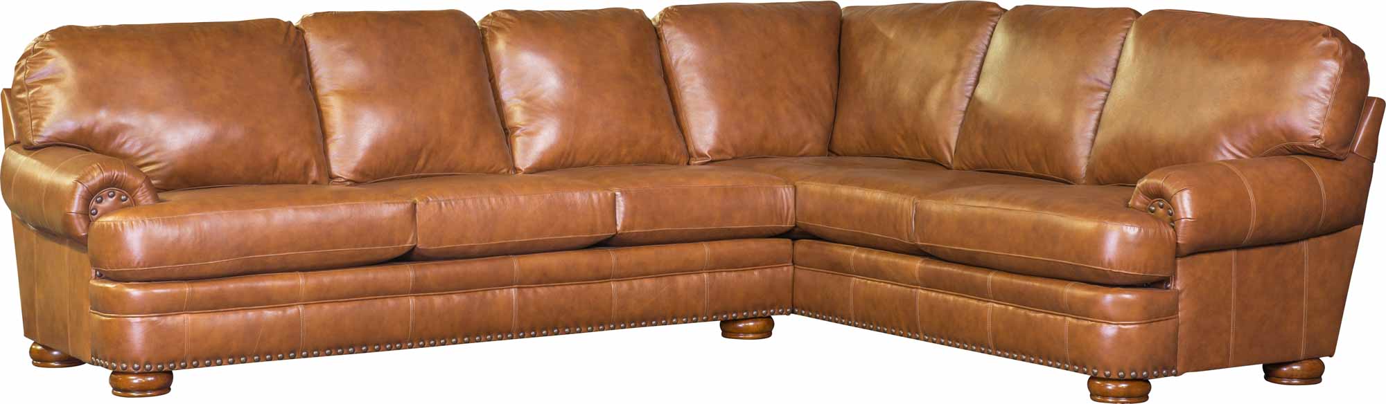 Shield Leather Sectional