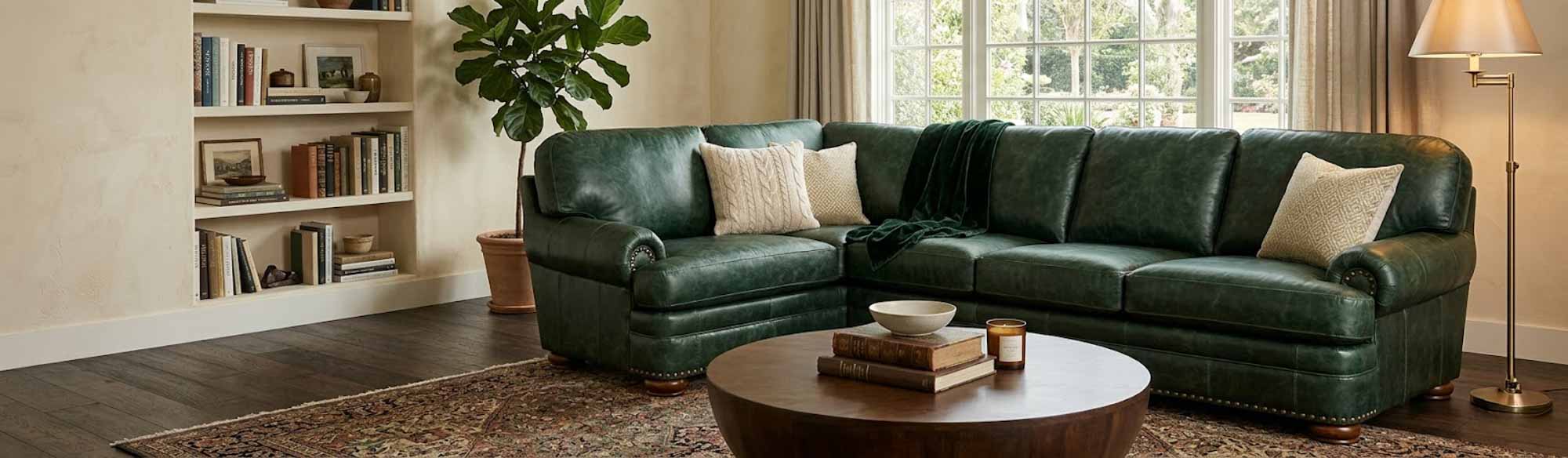 Shield Leather Sectional - Image 2