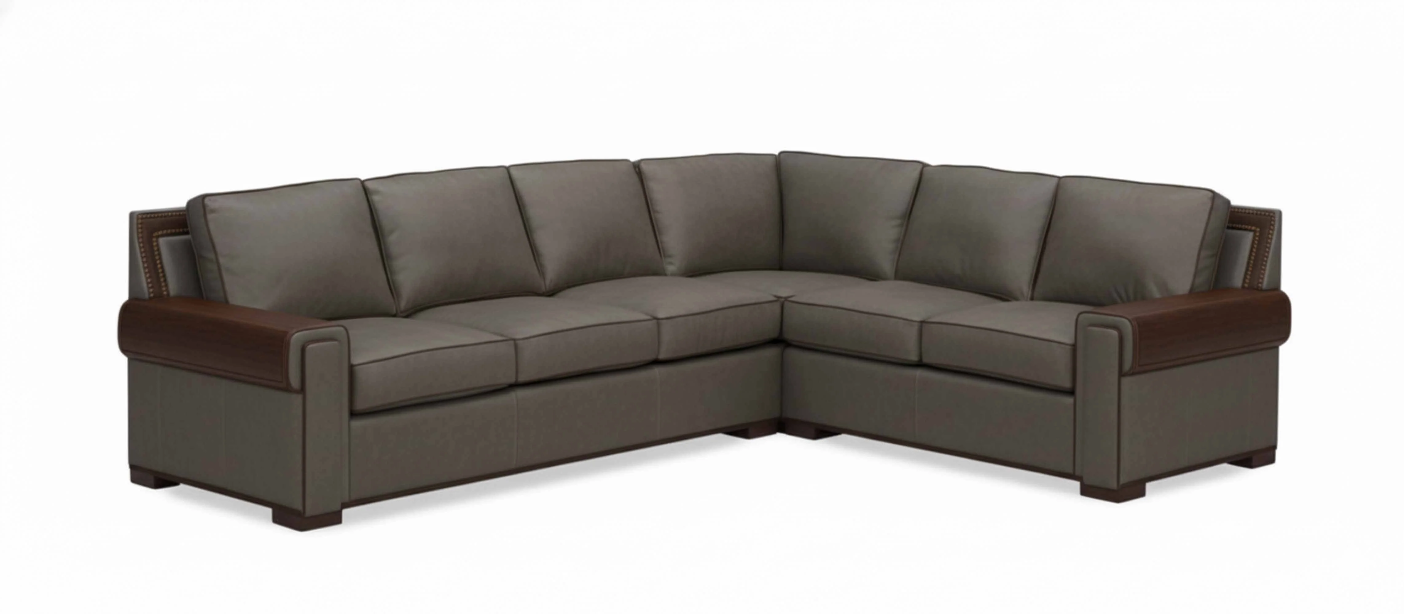 Sonoma Leather Sectional - Image 3