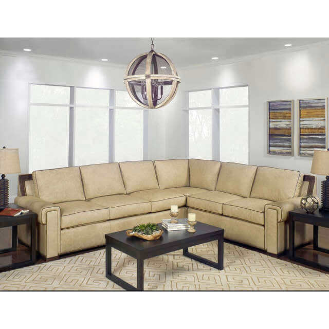 Sonoma Leather Sectional - Image 4