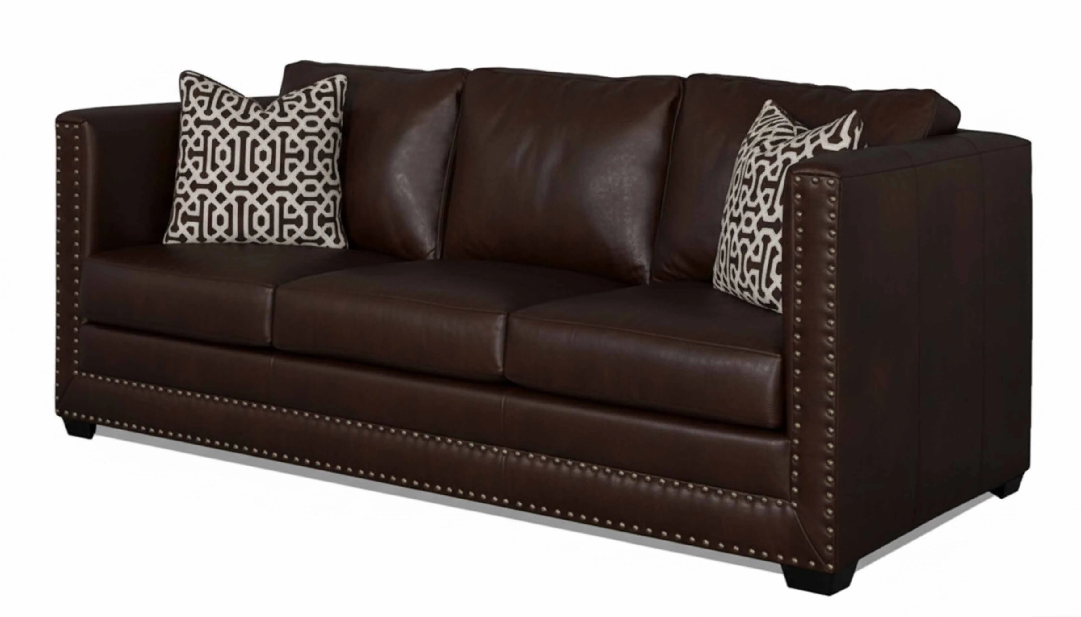 Spade Leather Loveseat - Image 4