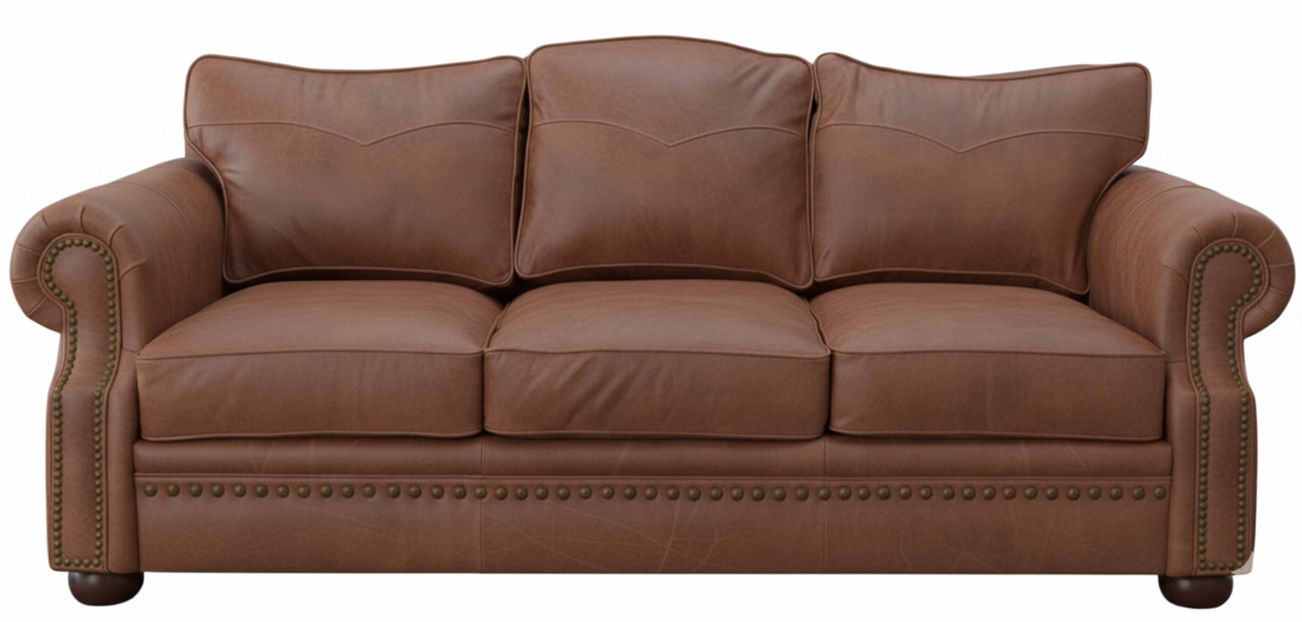 Stetson Leather Loveseat