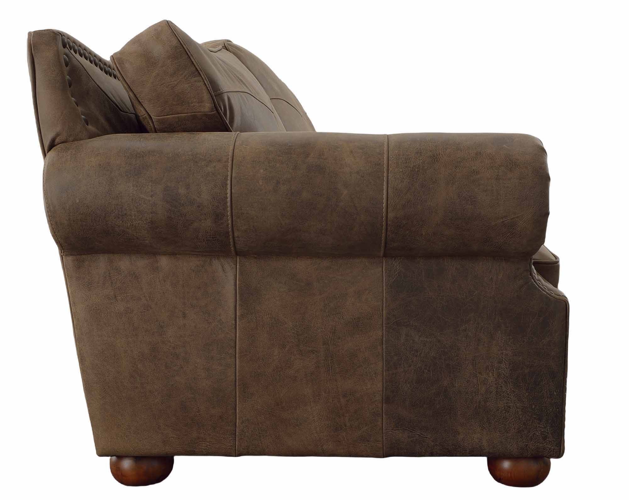 Stetson Leather Loveseat - Image 3