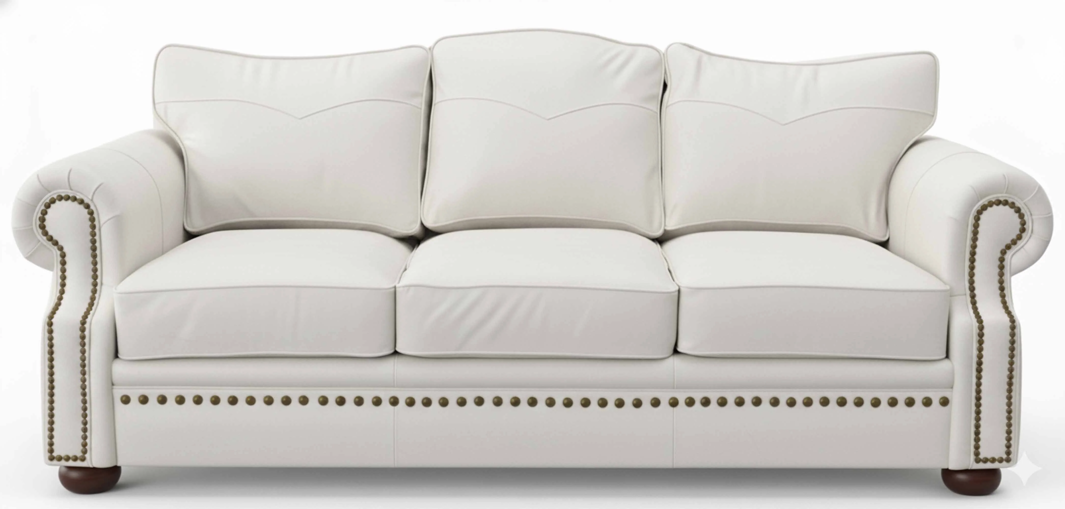 Stetson Leather Loveseat - Image 6