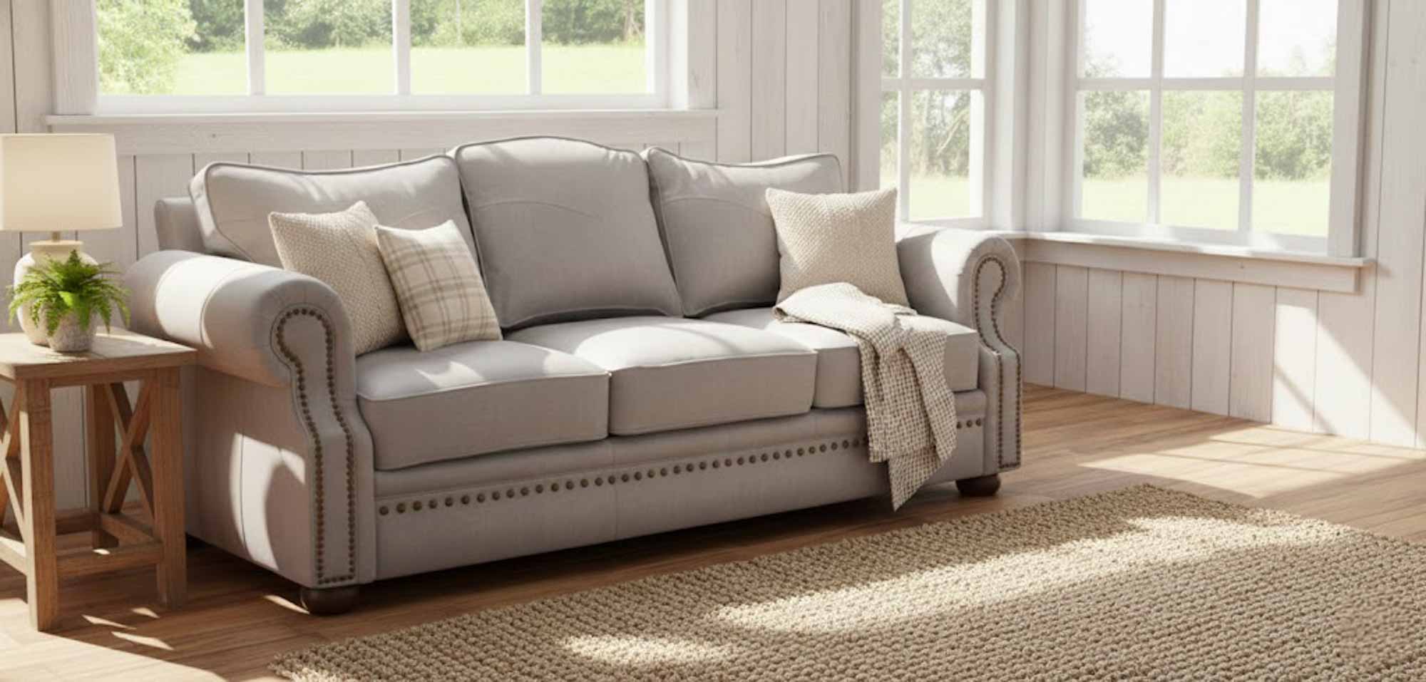 Stetson Leather Loveseat - Image 9