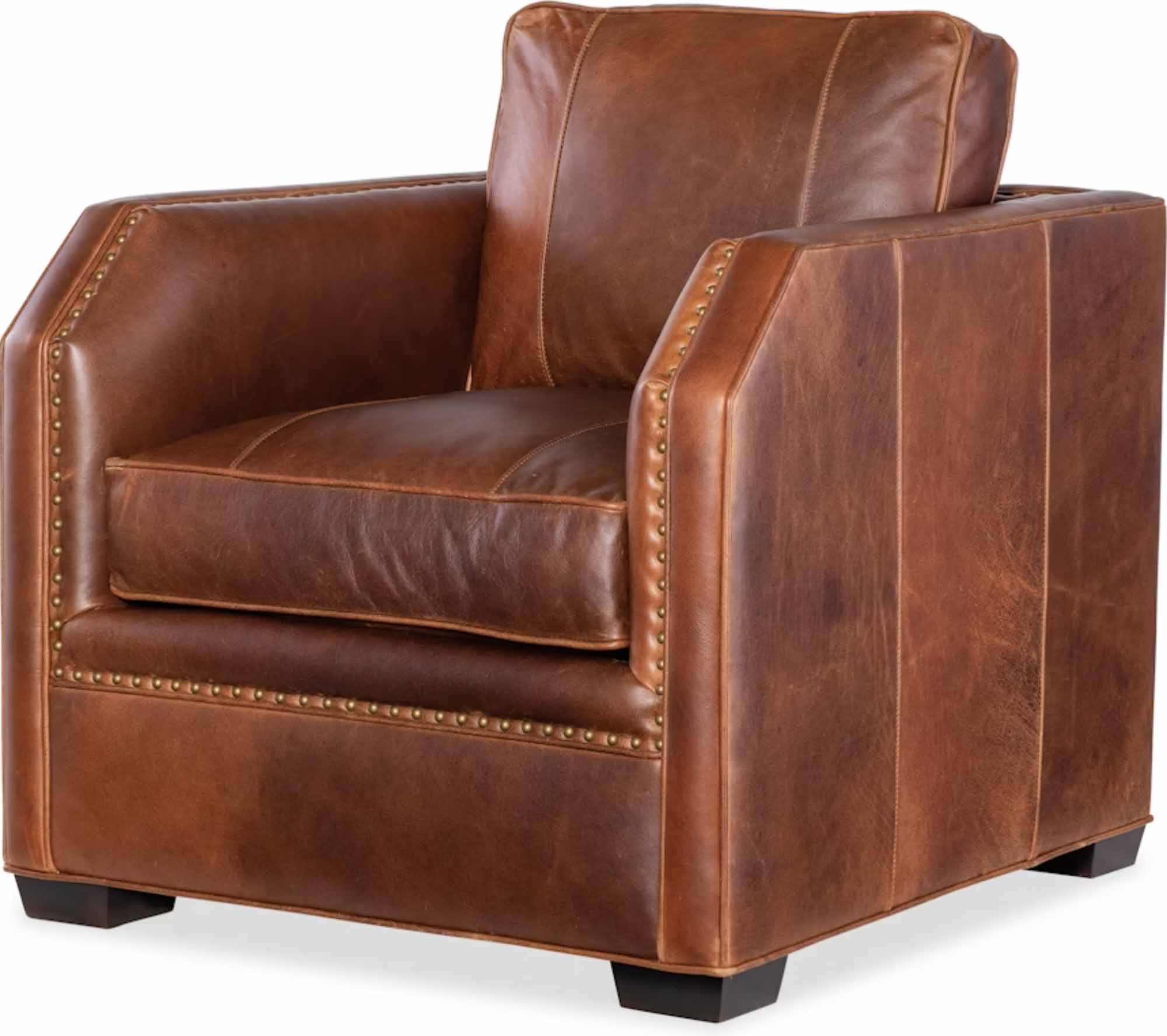 Sutton Leather Chair - Image 6
