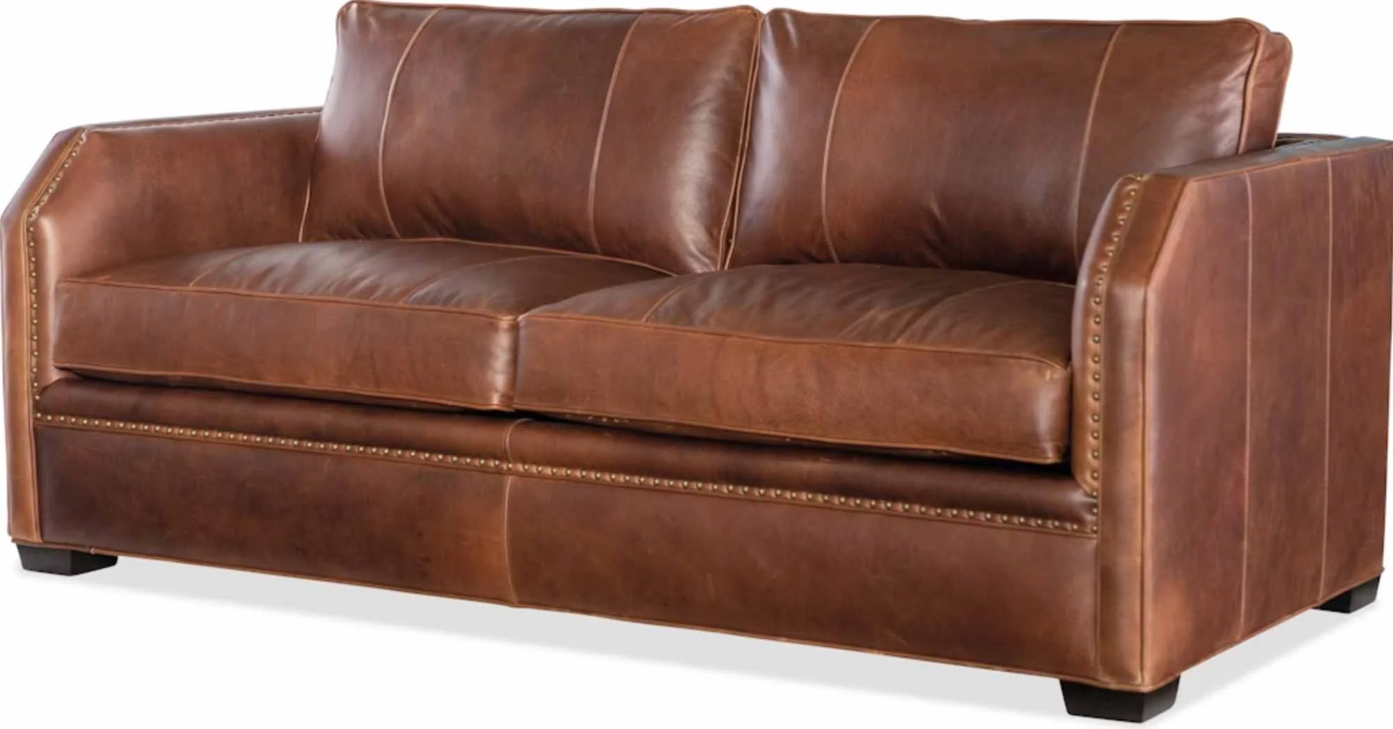 Sutton Leather Sofa - Image 5
