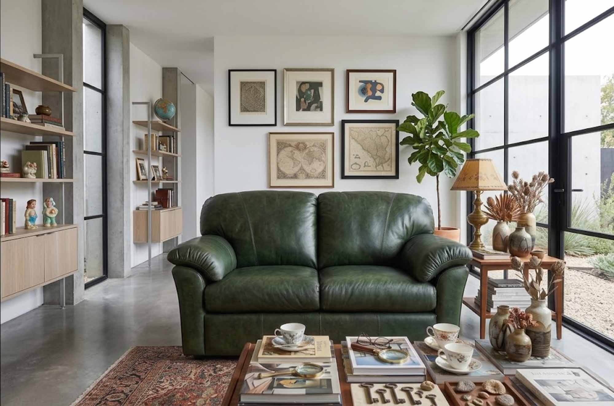 Tahoe Leather Loveseat - Image 2