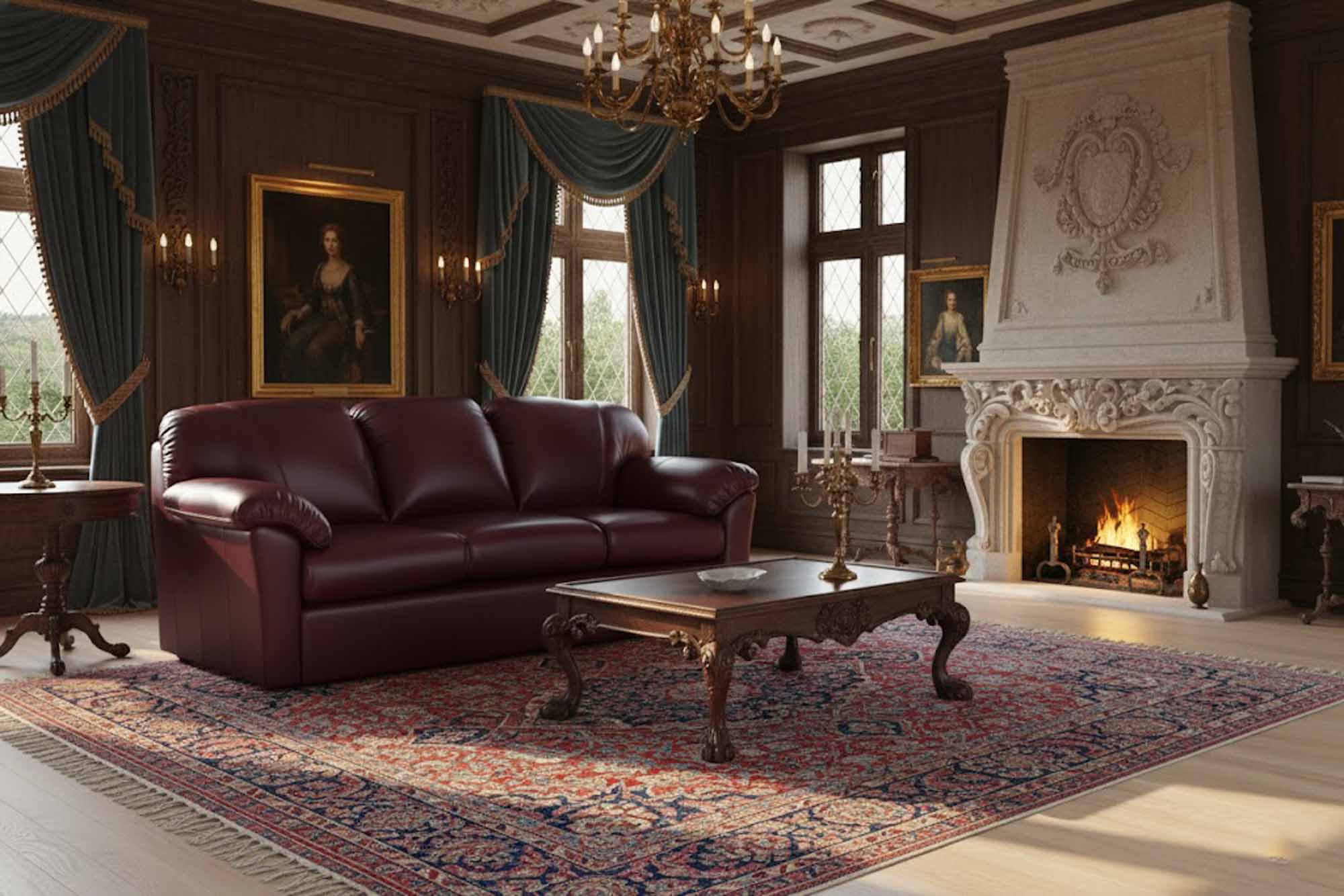 Tahoe Leather Sofa - Image 2