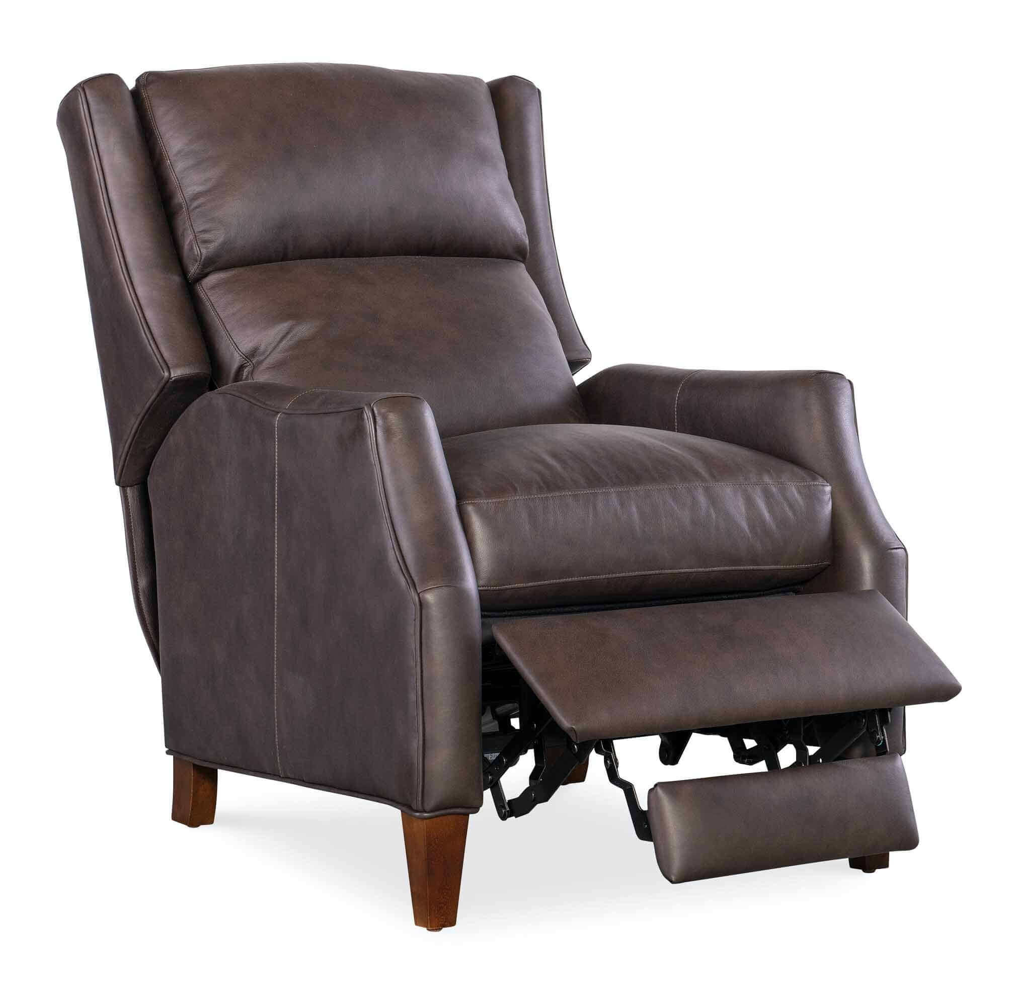 Thomas Leather Power Recliner With Articulating Headrest - Image 11