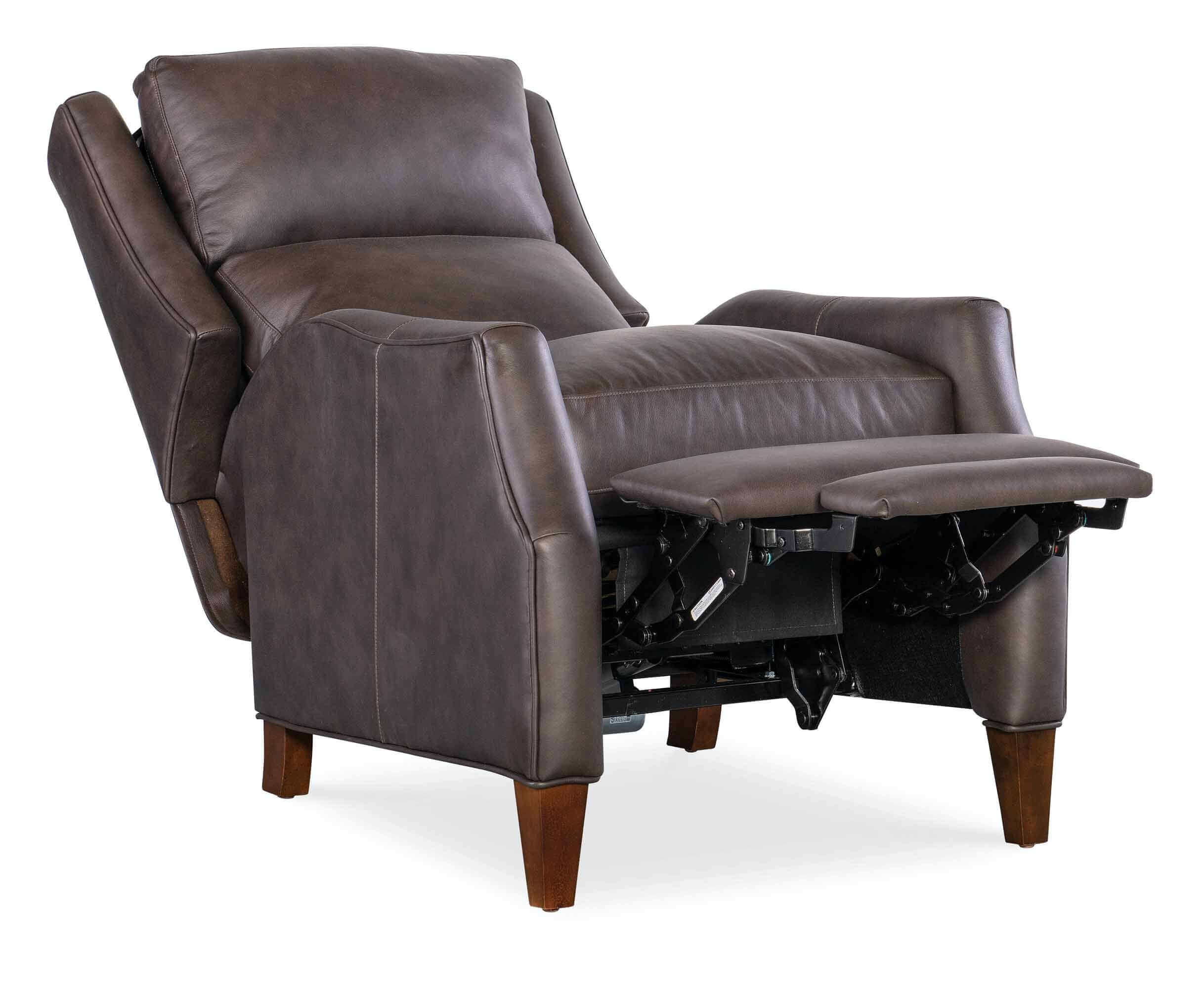 Thomas Leather Power Recliner With Articulating Headrest - Image 12