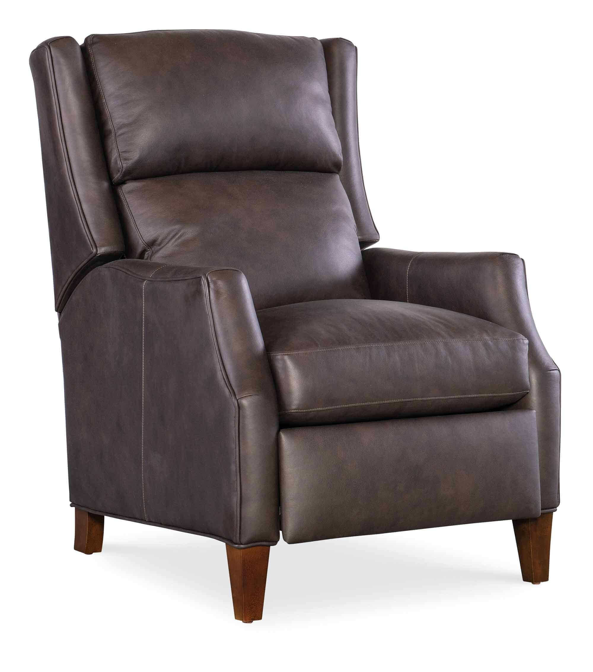 Thomas Leather Power Recliner With Articulating Headrest - Image 7