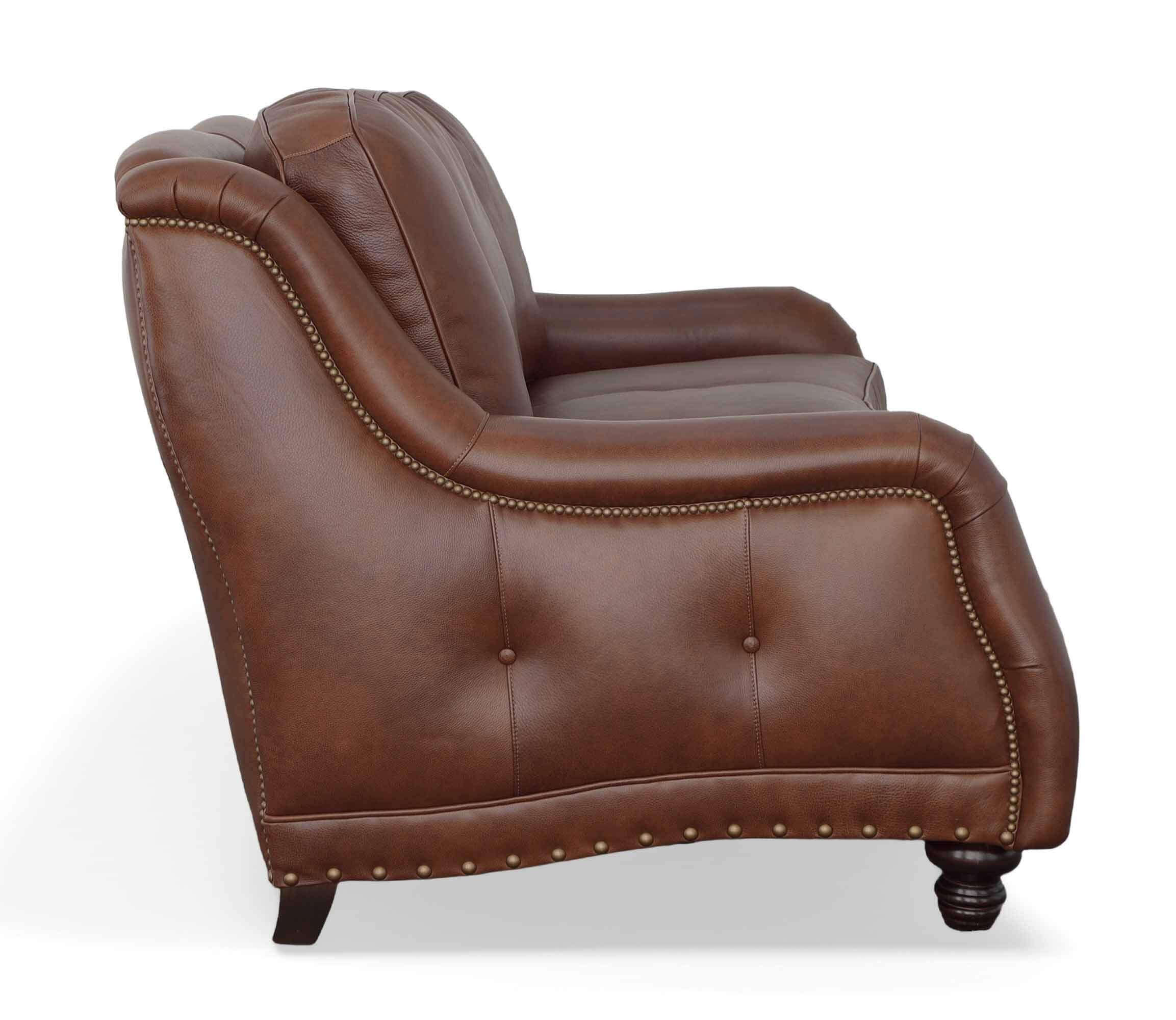 Thurston Leather Loveseat - Image 3