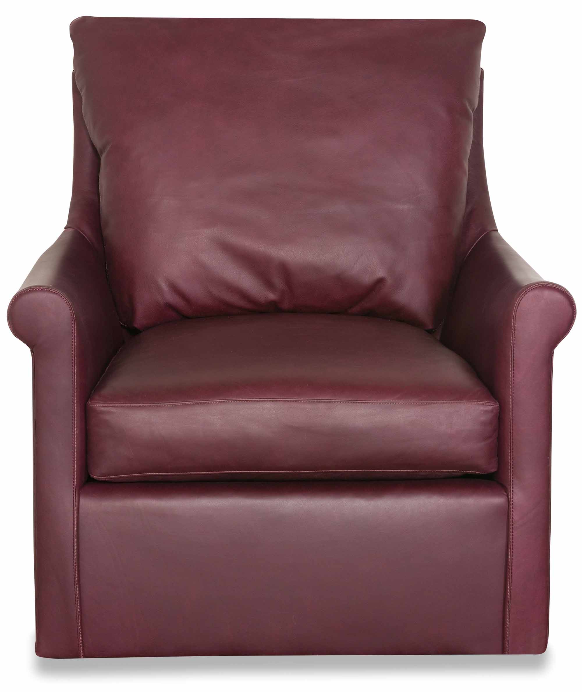 Tiffany Leather Swivel Chair - Image 2