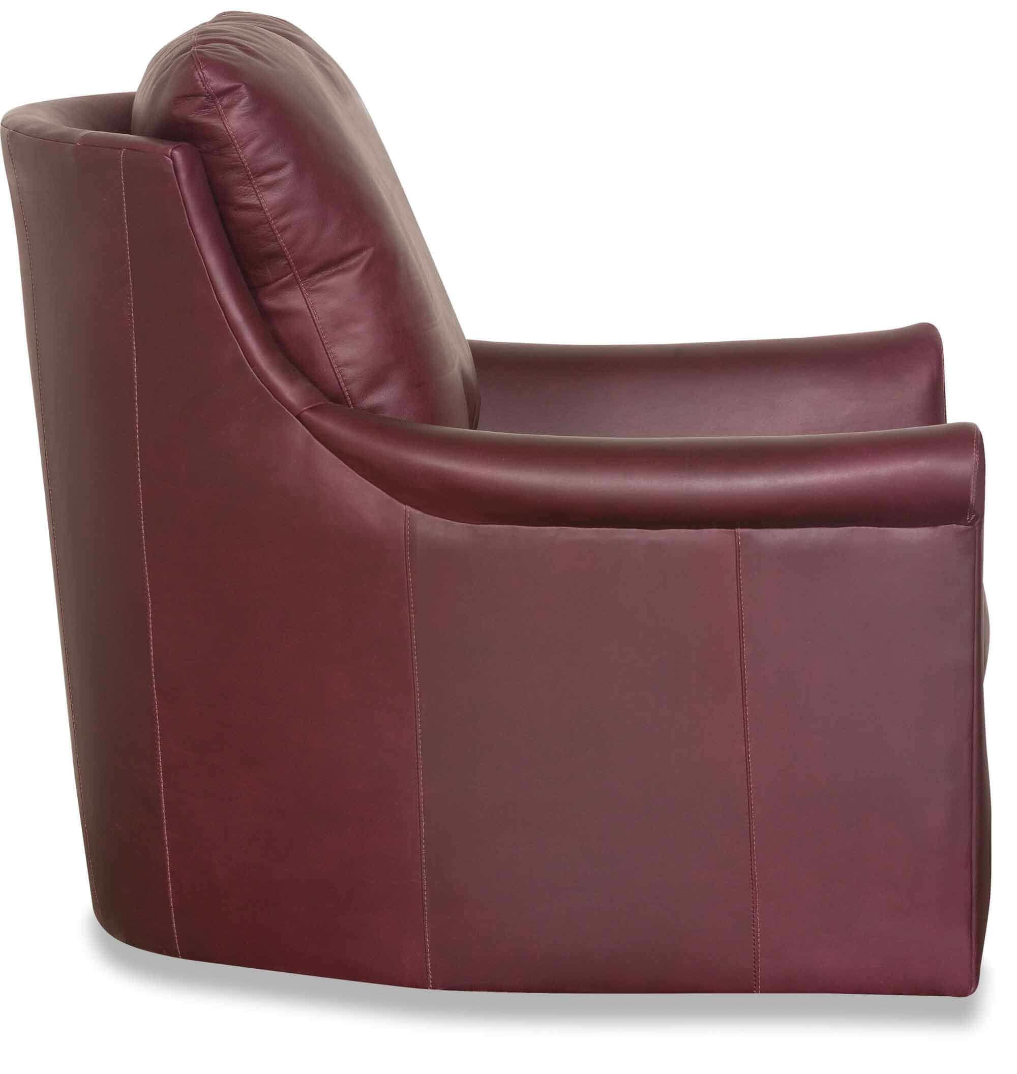 Tiffany Leather Swivel Chair - Image 3