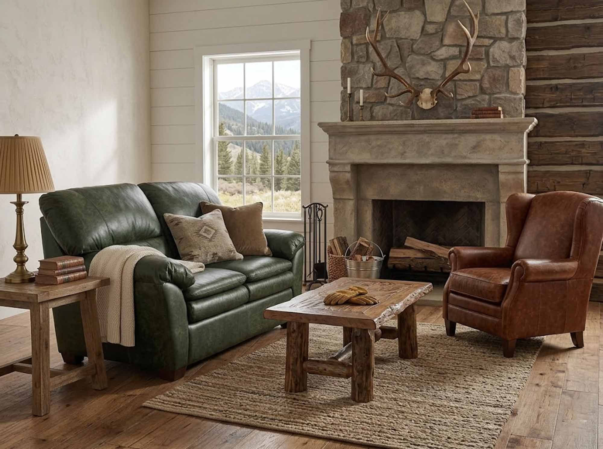 Vegas Leather Loveseat - Image 2