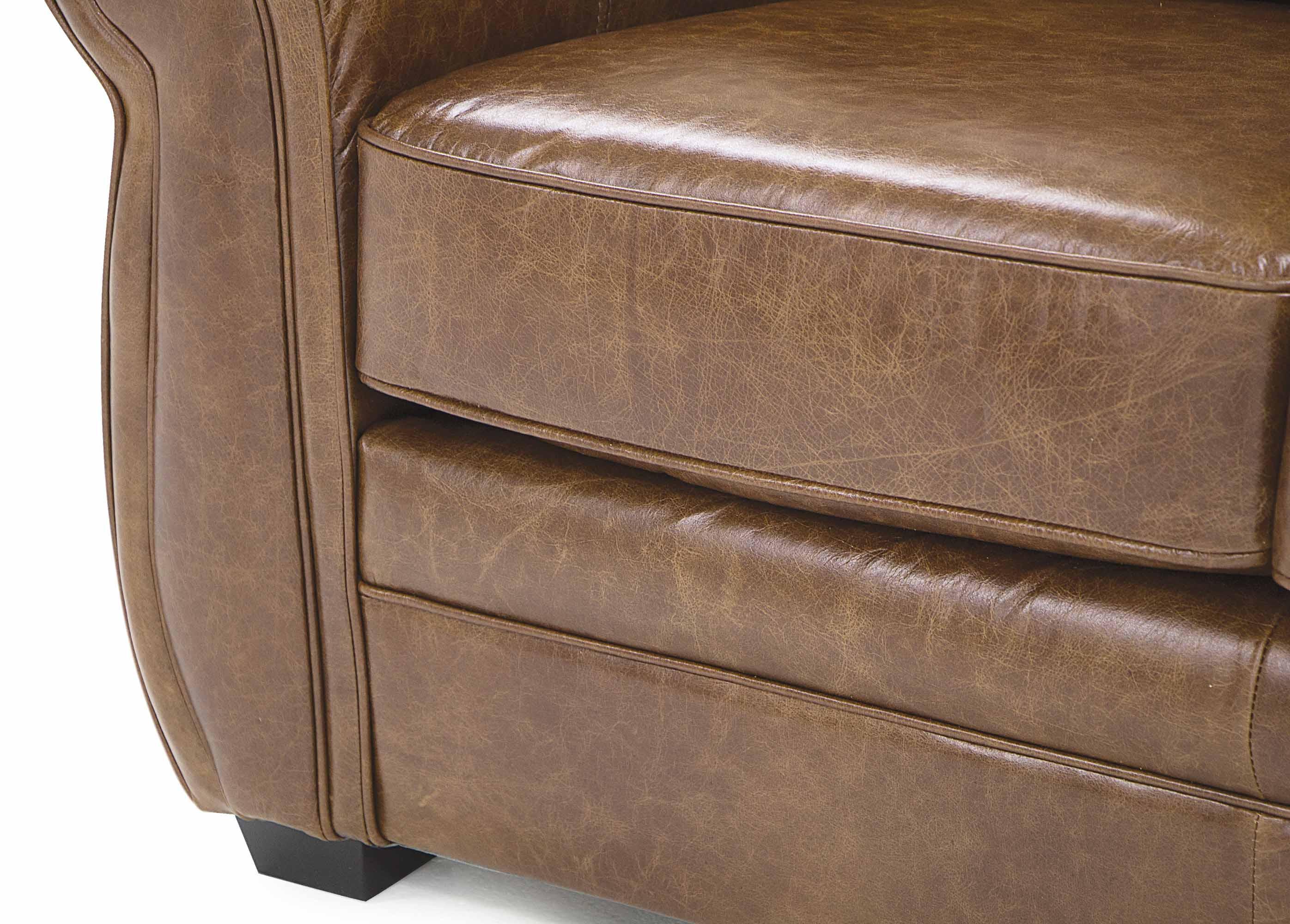 Viceroy Leather Loveseat - Image 6