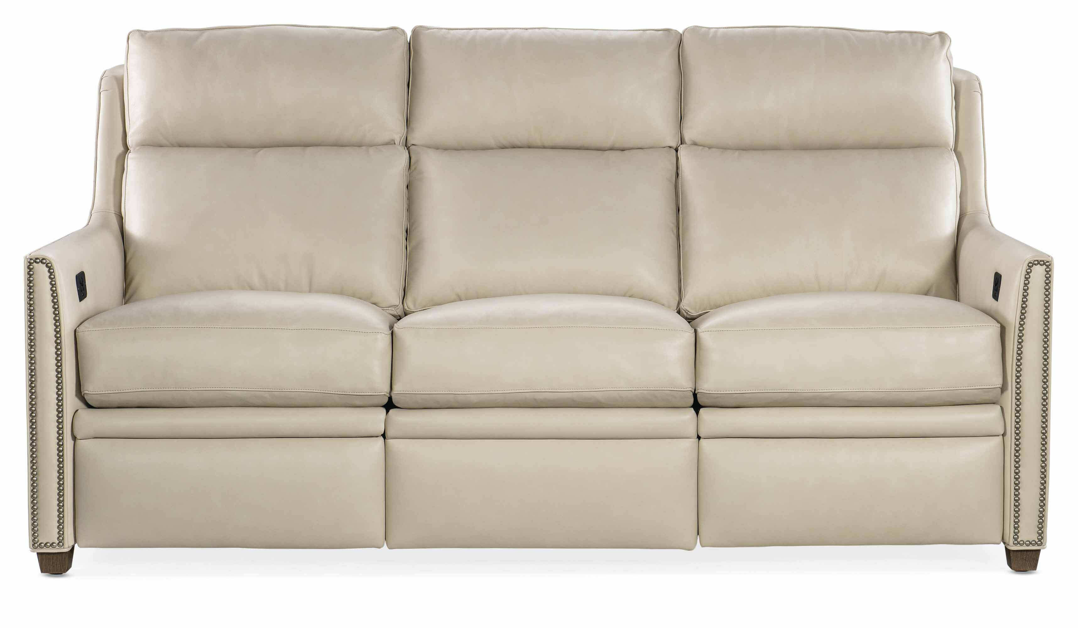 Wallen Leather Power Reclining Sofa With Articulating Headrest - Image 2