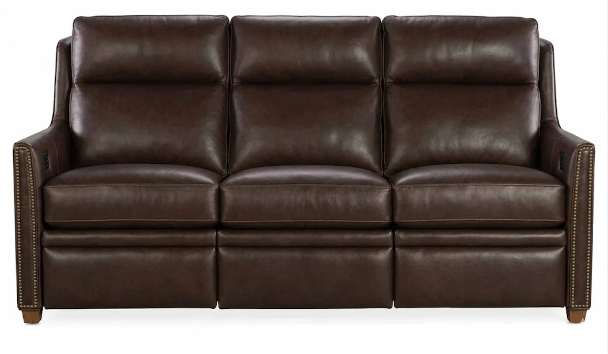 Wallen Leather Power Reclining Sofa With Articulating Headrest - Image 7