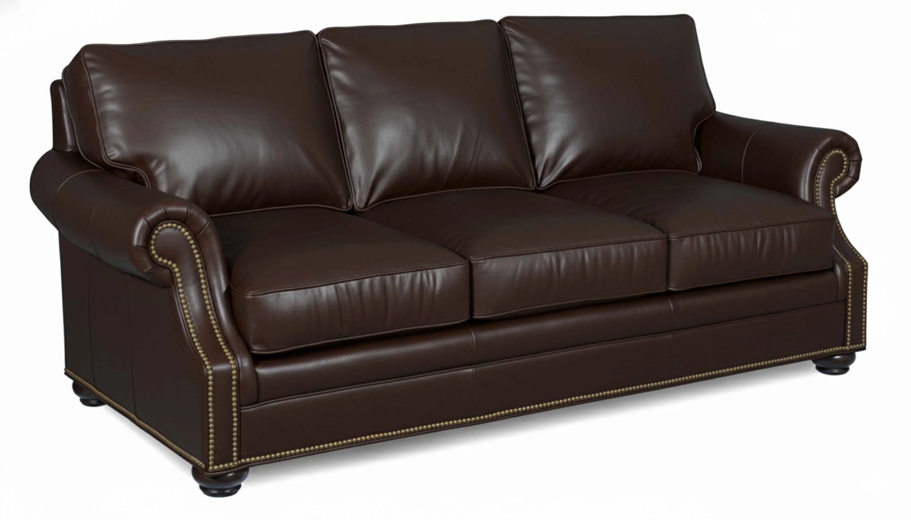 Warner Leather Sofa - Image 3