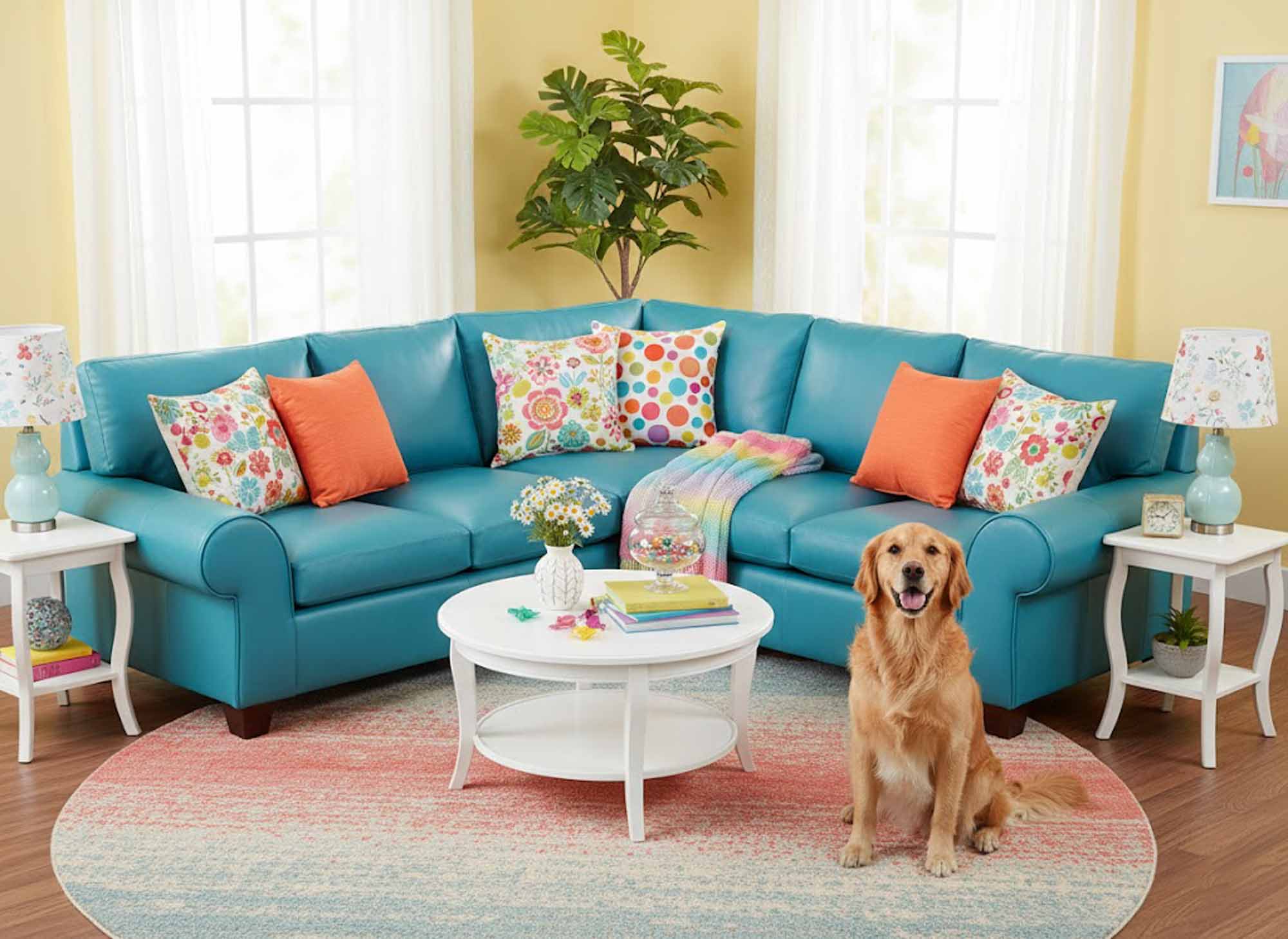 Washington Leather Sectional - Image 6