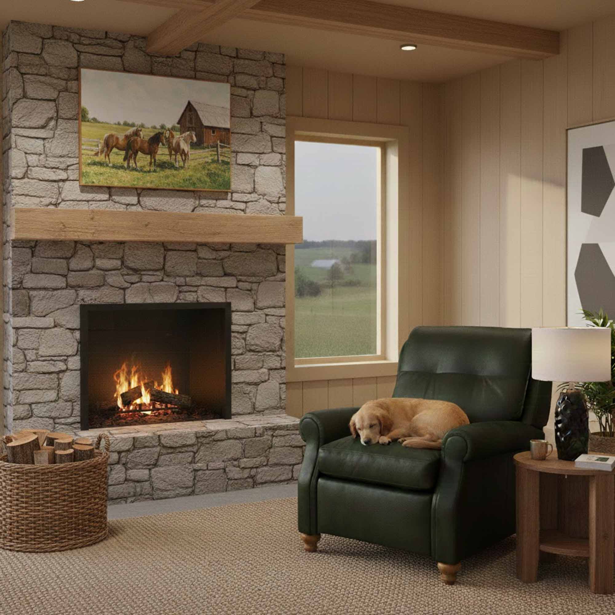 Wesley Leather Recliner - Image 4