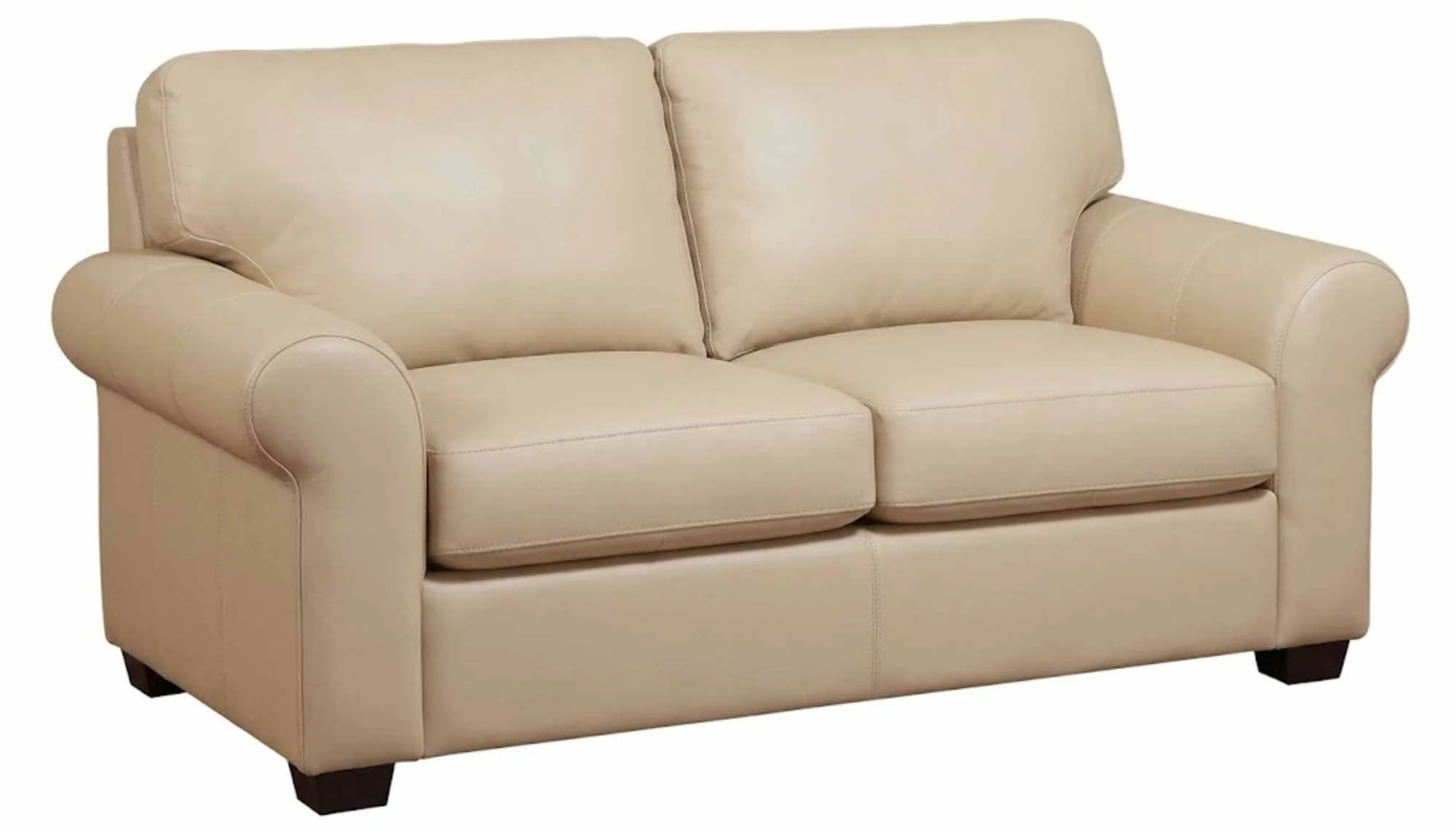West Point Leather Loveseat