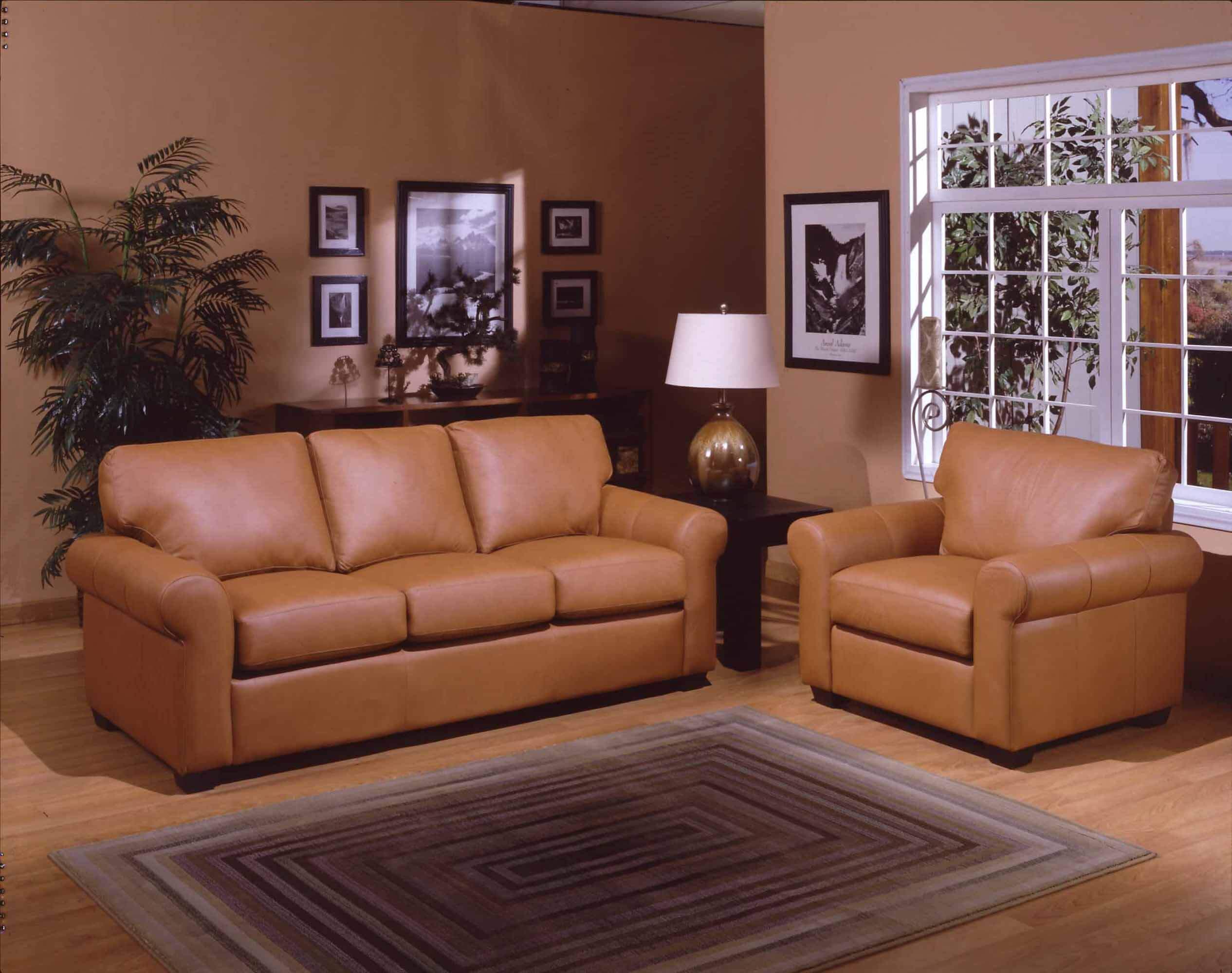 West Point Leather Sofa - Image 3