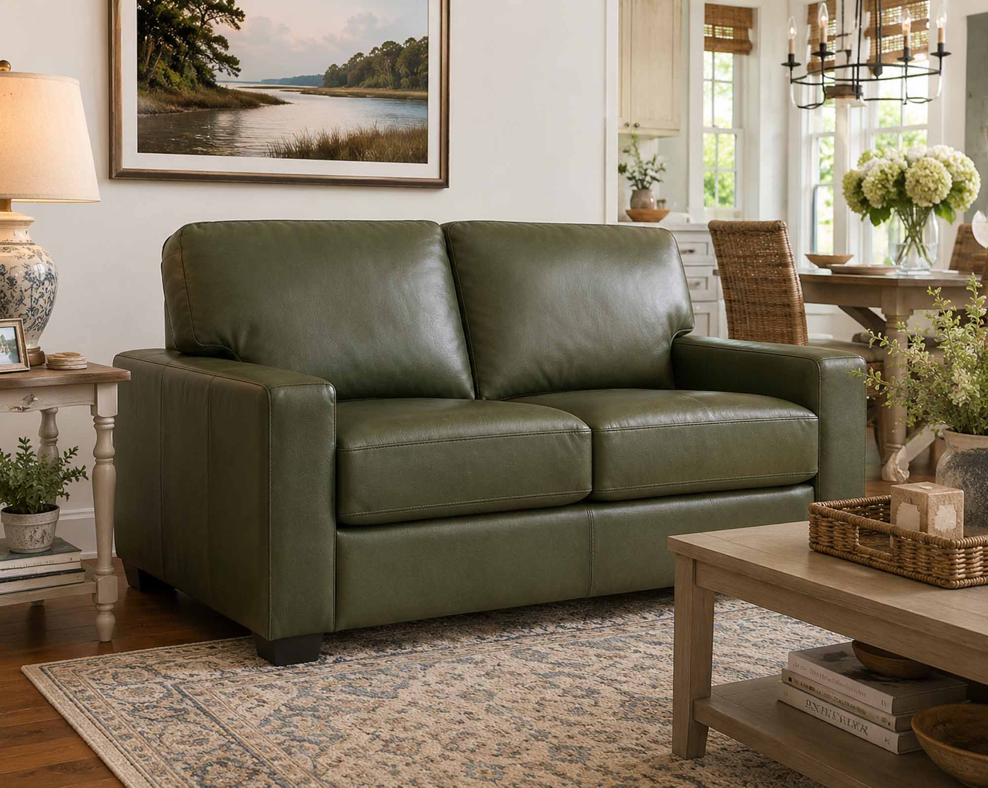 Westend Leather Loveseat - Image 4