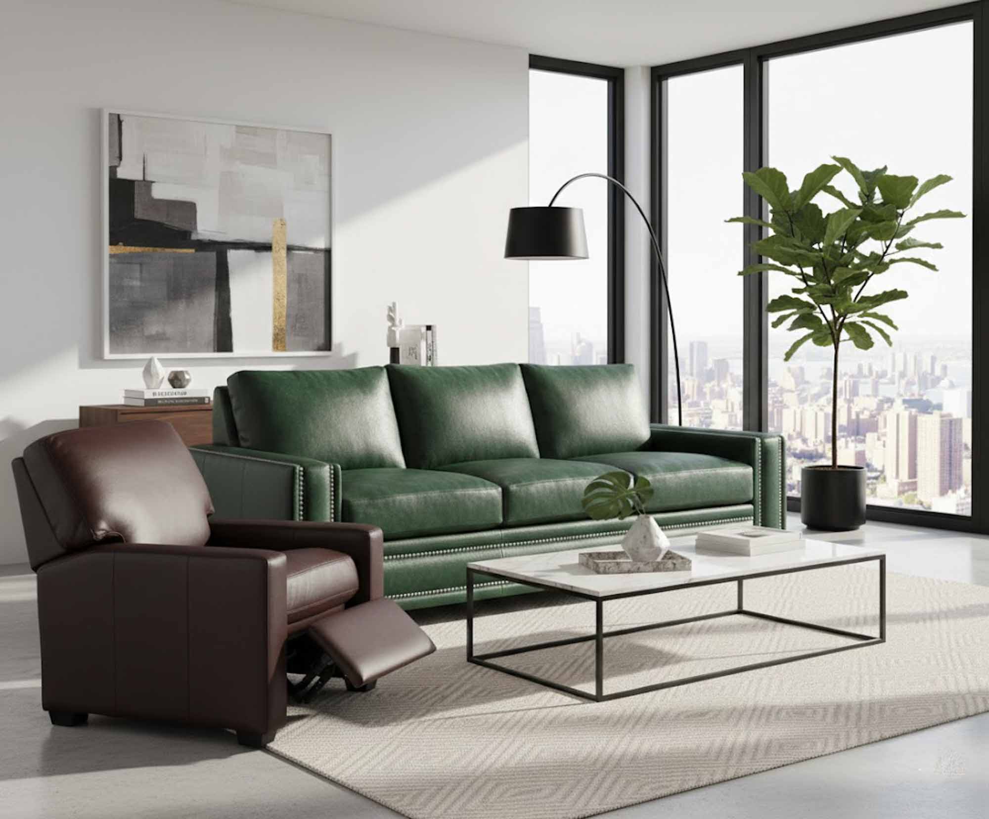 Westend Leather Recliner - Image 6