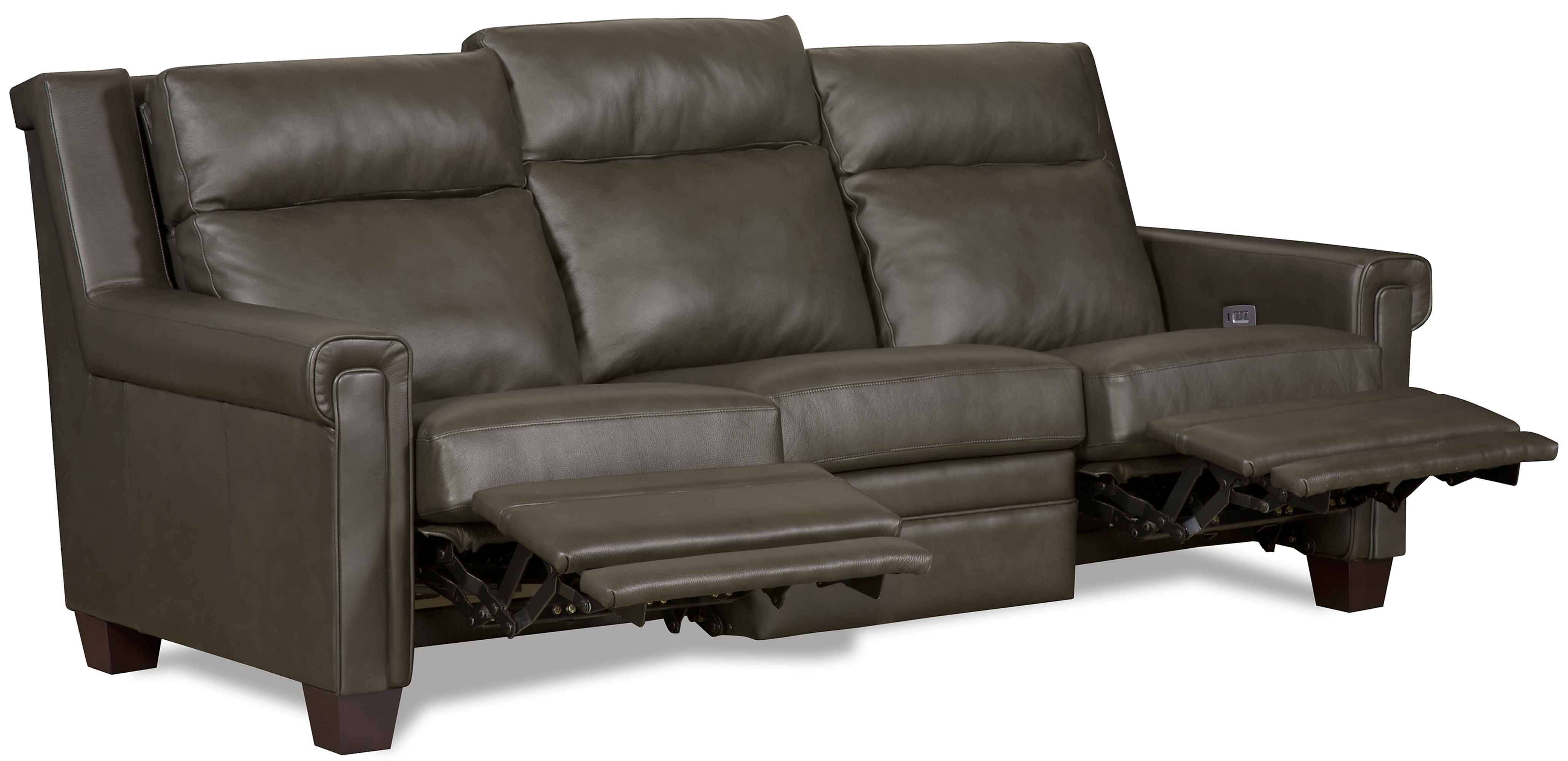 Whitley Leather Power Reclining Sofa With Articulating Headrest - Image 4