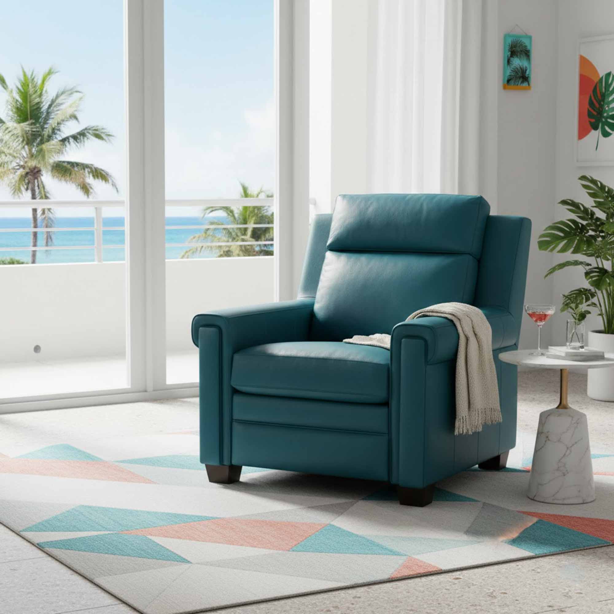 Whitley Leather Power Recliner - Image 4