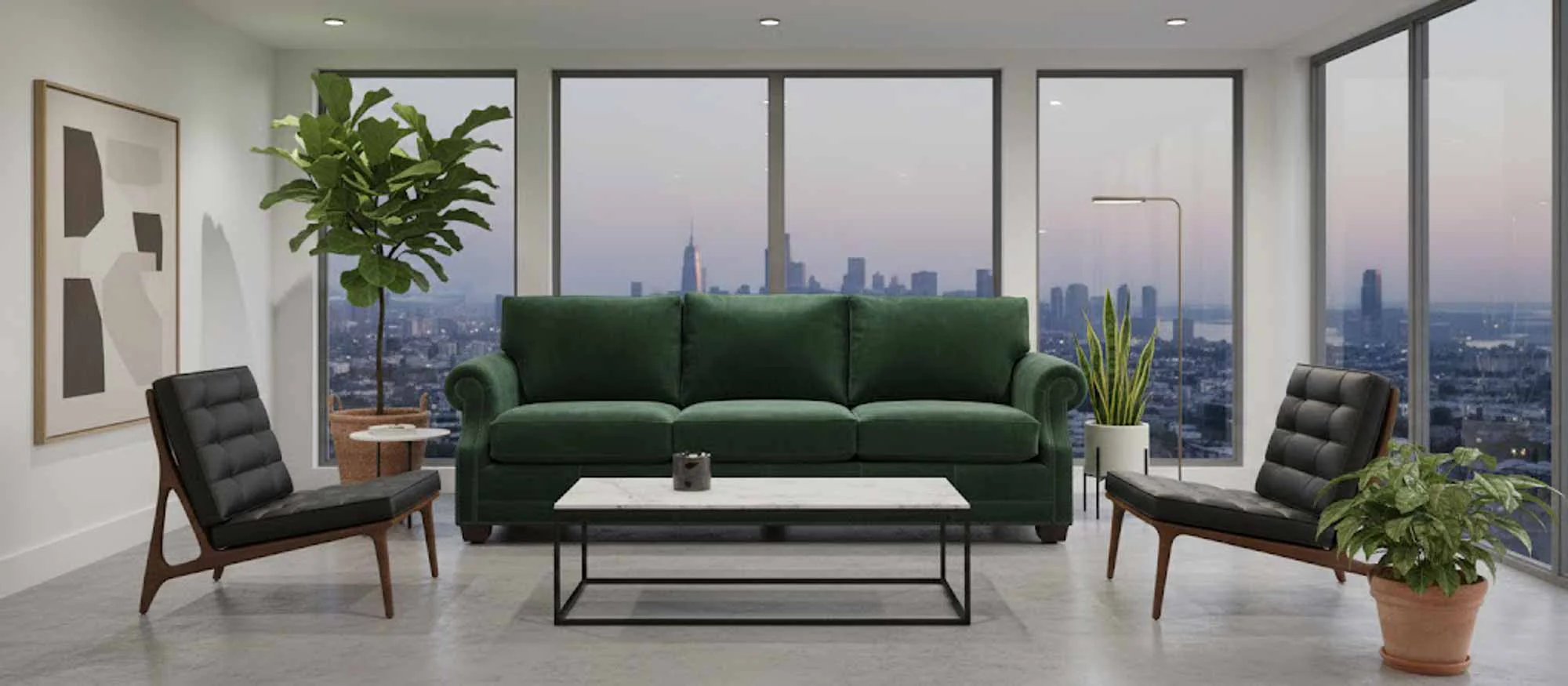 Winston Leather Sofa - Image 3
