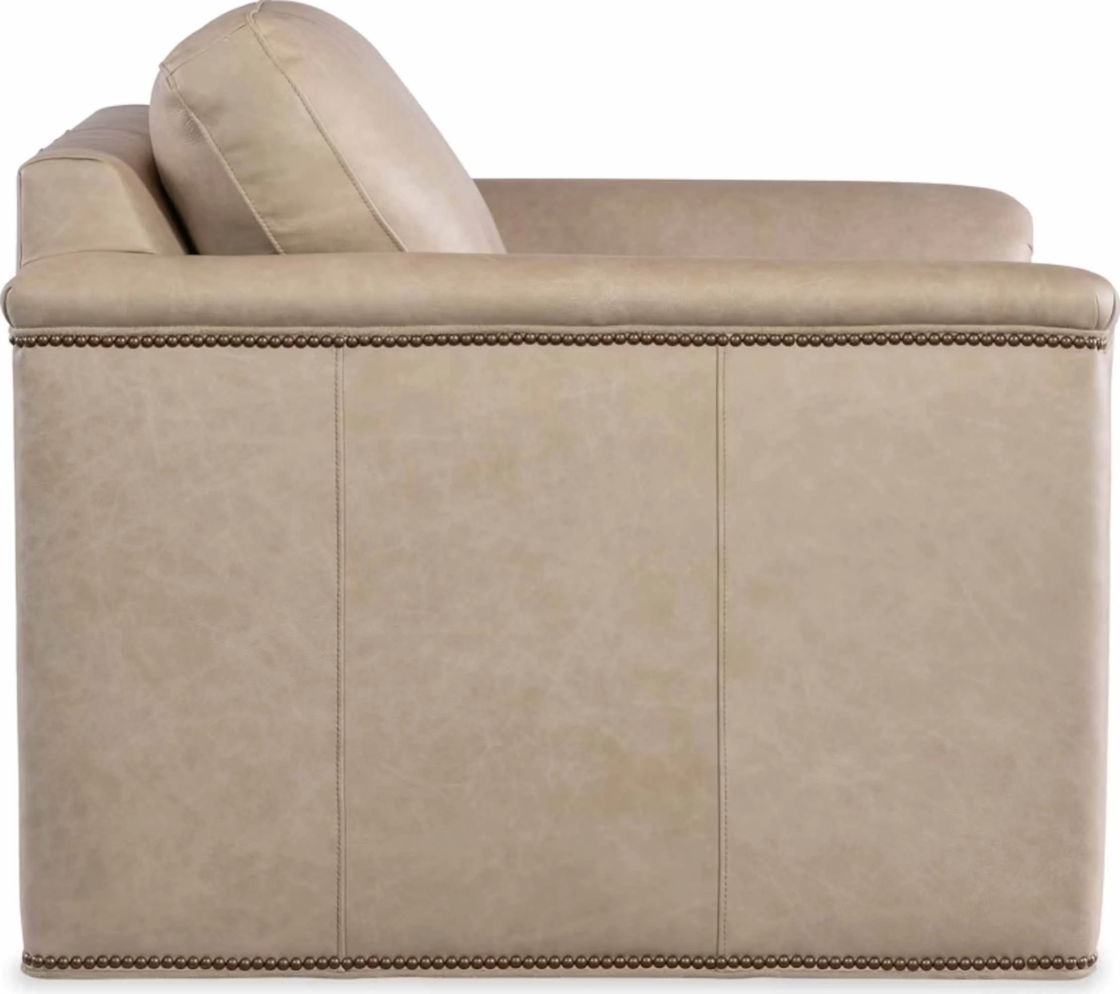 Winter Leather Swivel Chair - Image 3