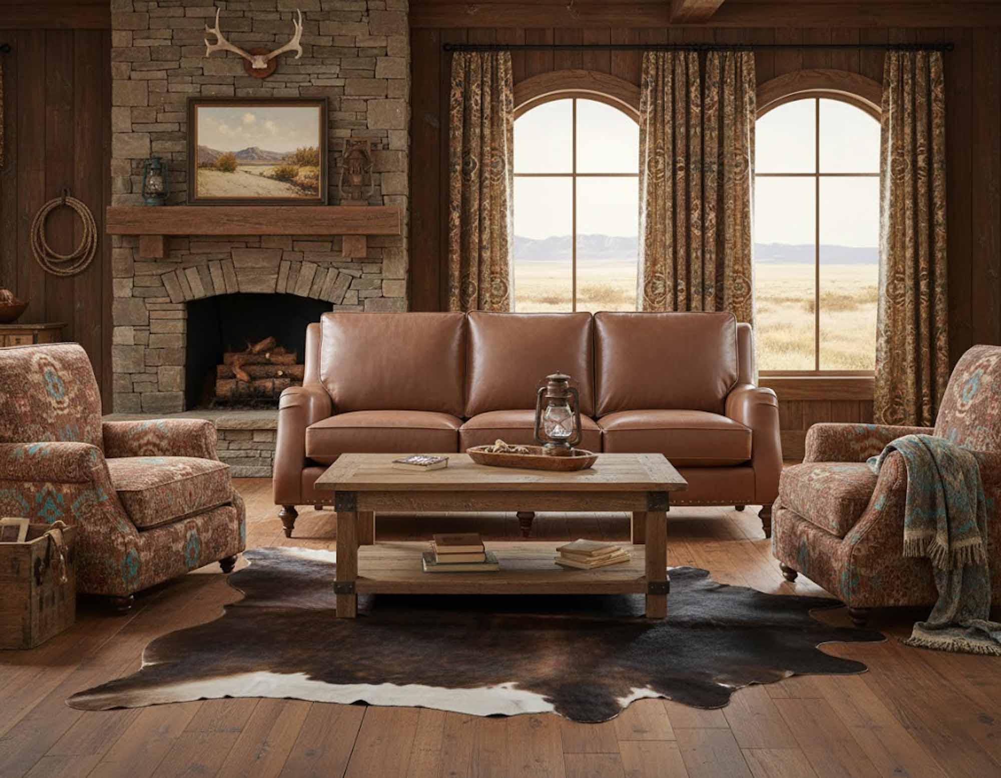 Wyatt Leather Sofa - Image 4