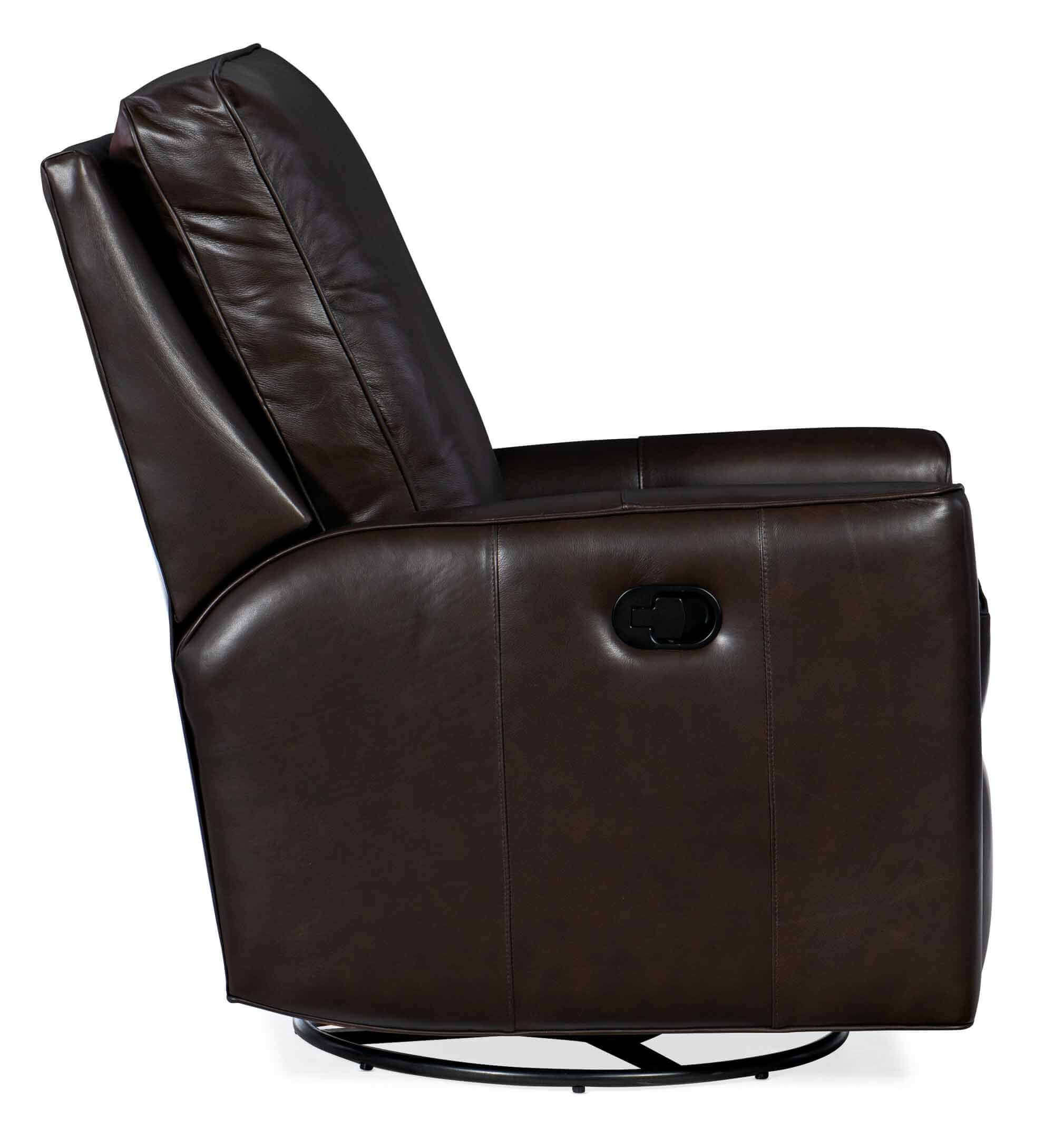 Yorba Leather Wall Hugger Recliner - Image 3