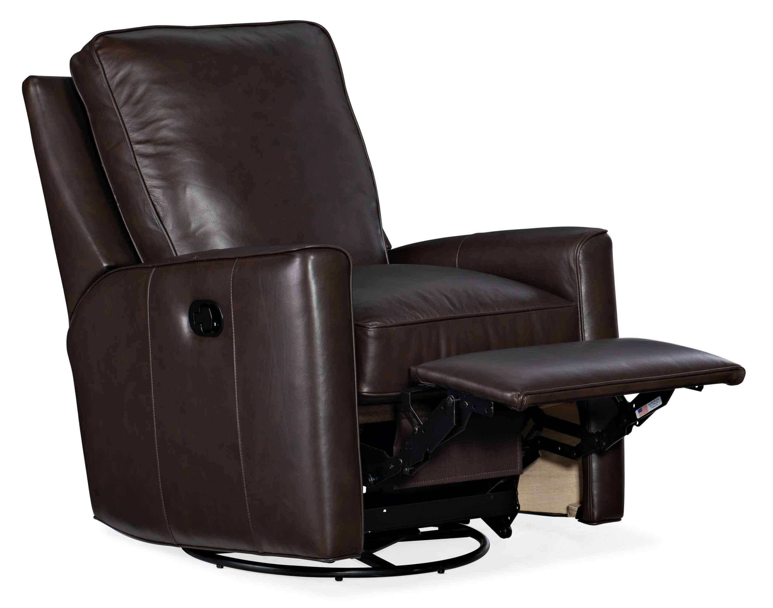 Yorba Leather Wall Hugger Recliner - Image 5